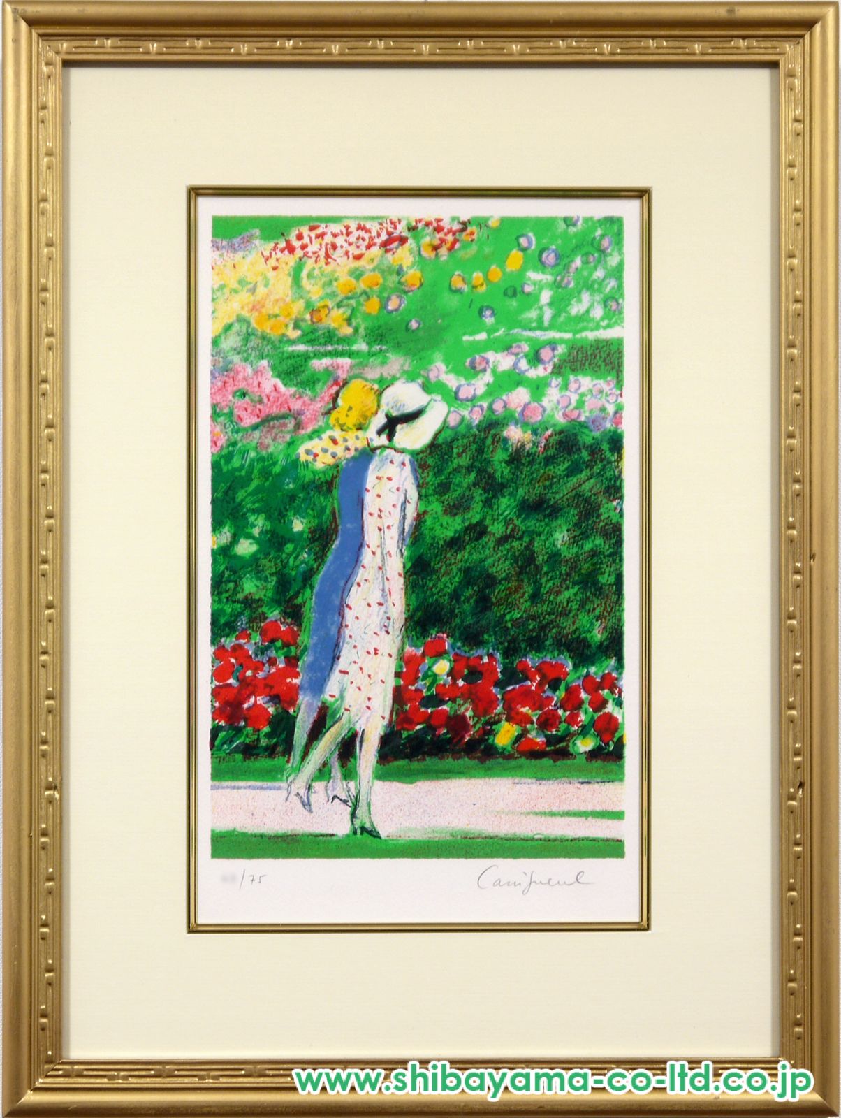 ジャン＝ピエール・カシニョール「VOEUX」リトグラフ :: 絵画