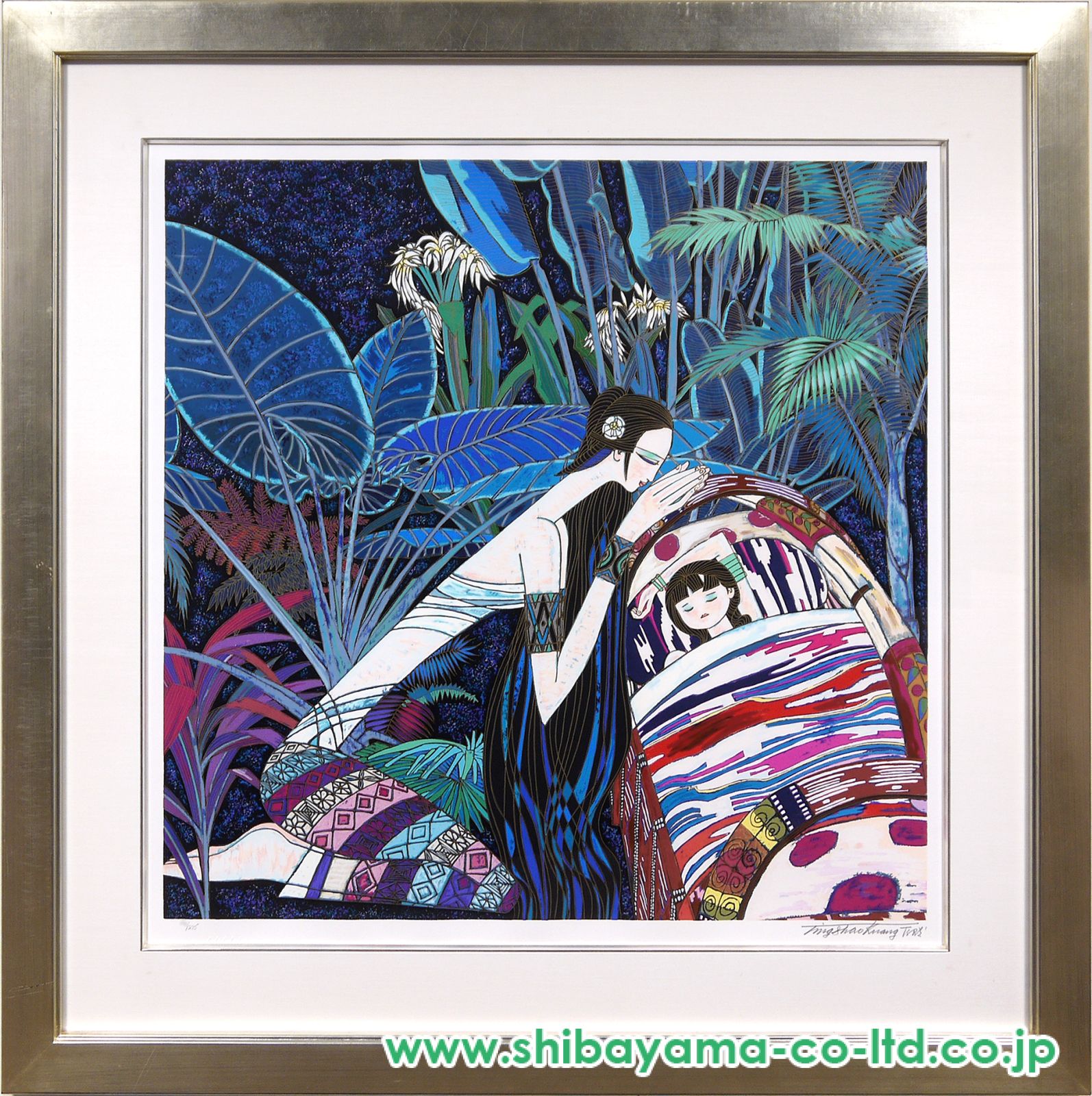 オルガ　グレチナ　シルクスクリーン　絵画 シルクスクリーン オルガ 酷 絵画 グレチナ