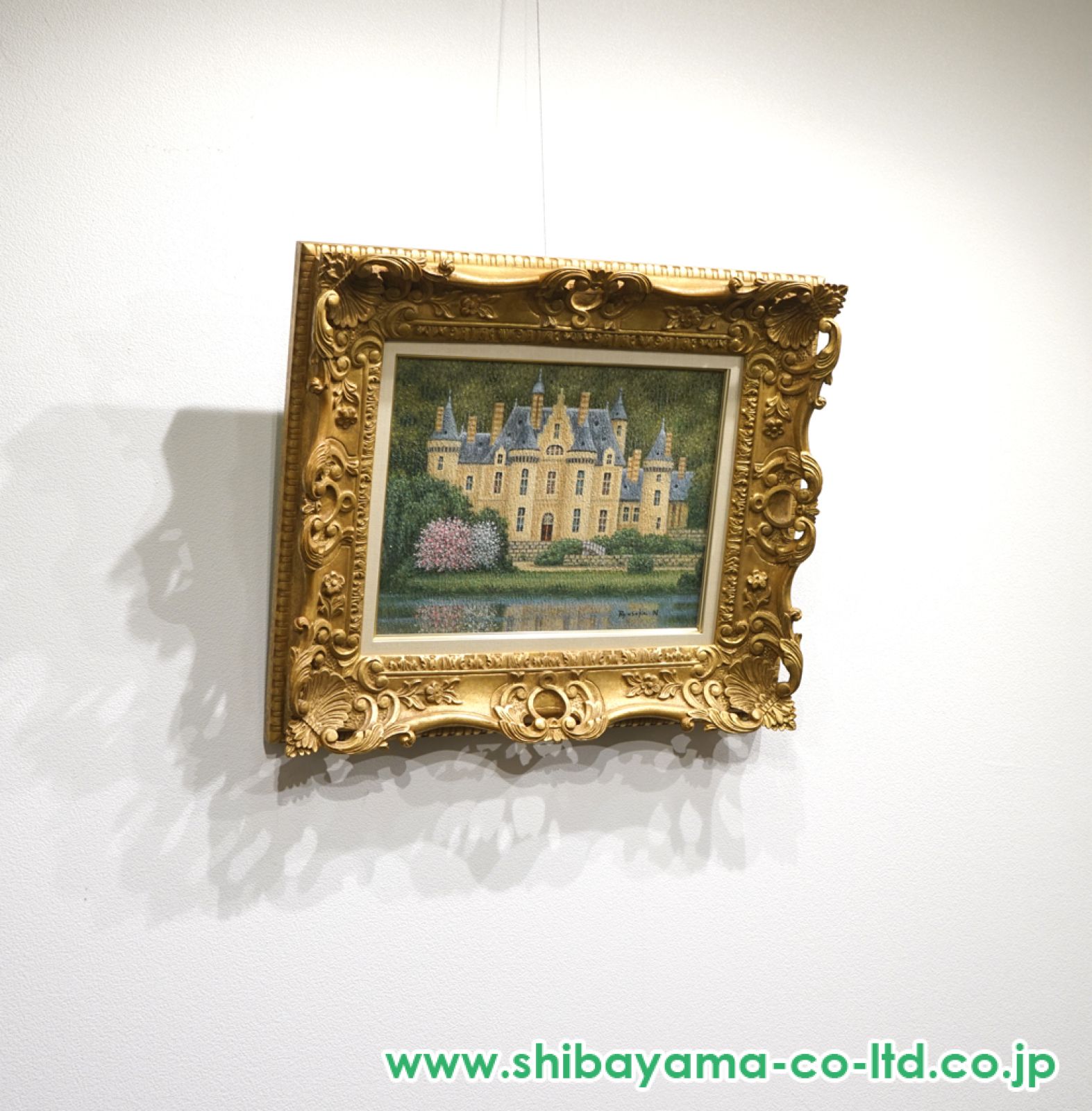 西村龍介「爽日（アベロン）」油彩 6号 :: 絵画買取・販売 - シバヤマ