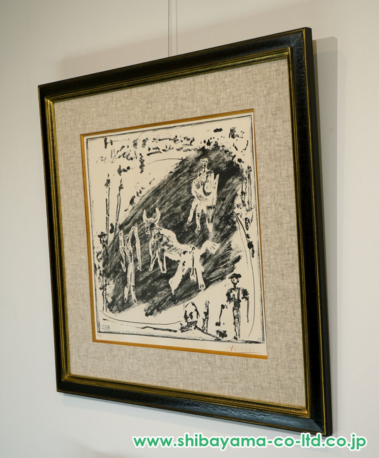 パブロ・ピカソ「Les Banderilles」リトグラフ :: 絵画買取