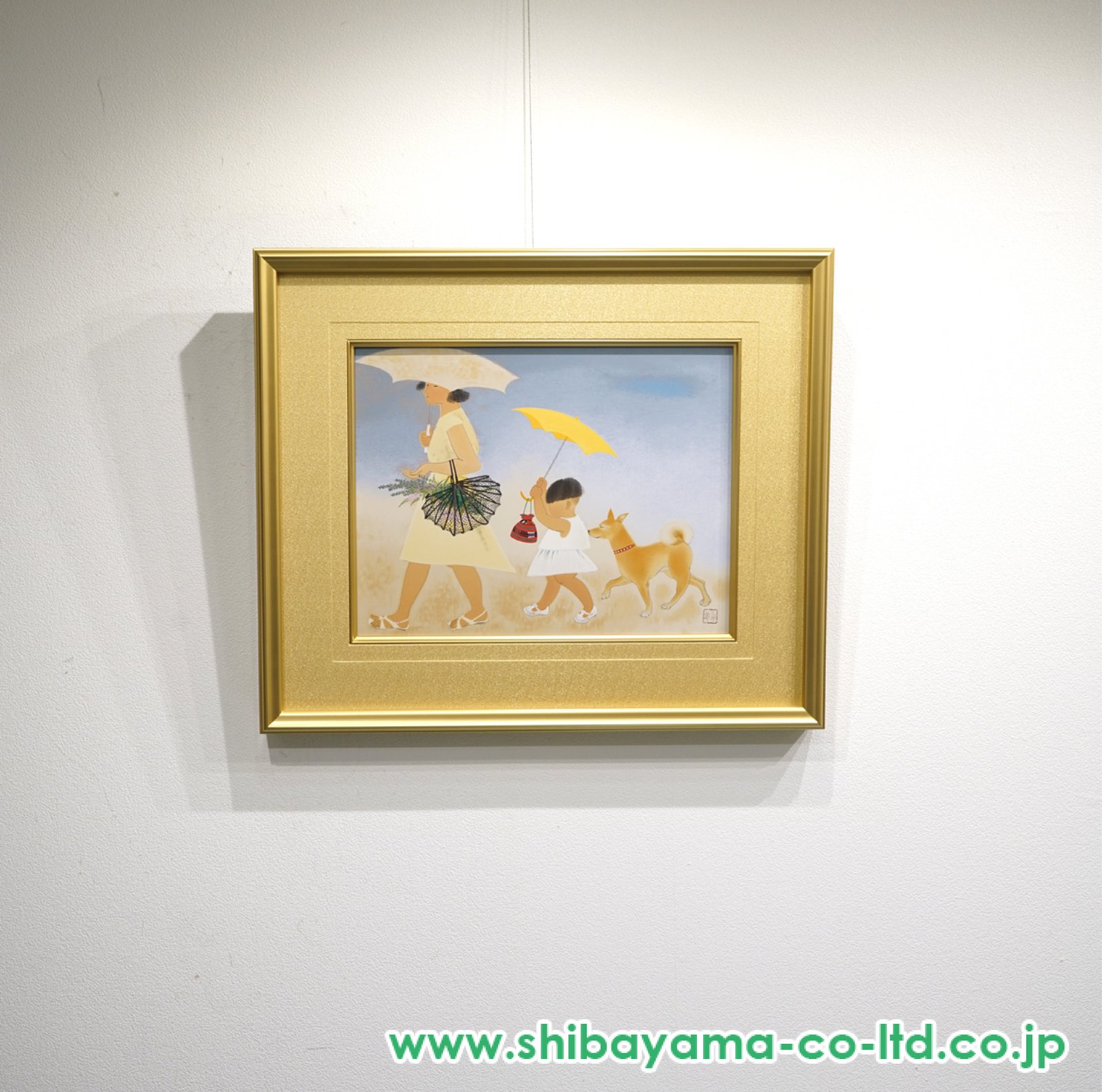 小倉遊亀「径」シルクスクリーン :: 絵画買取・販売 - シバヤマ