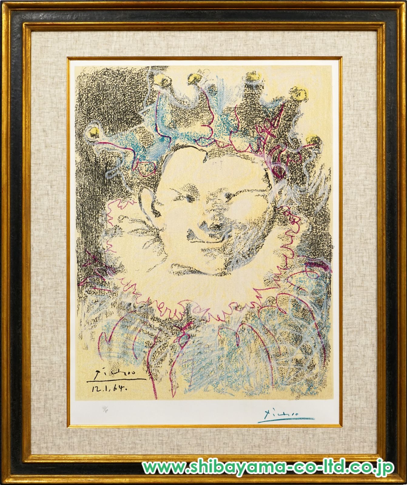 パブロ・ピカソ『TOROSより　ピカドールへの入り口』リトグラフ 0428F Sold Out】パブロ・ピカソ「『A LOS TOROS AVEC PICASSO』より