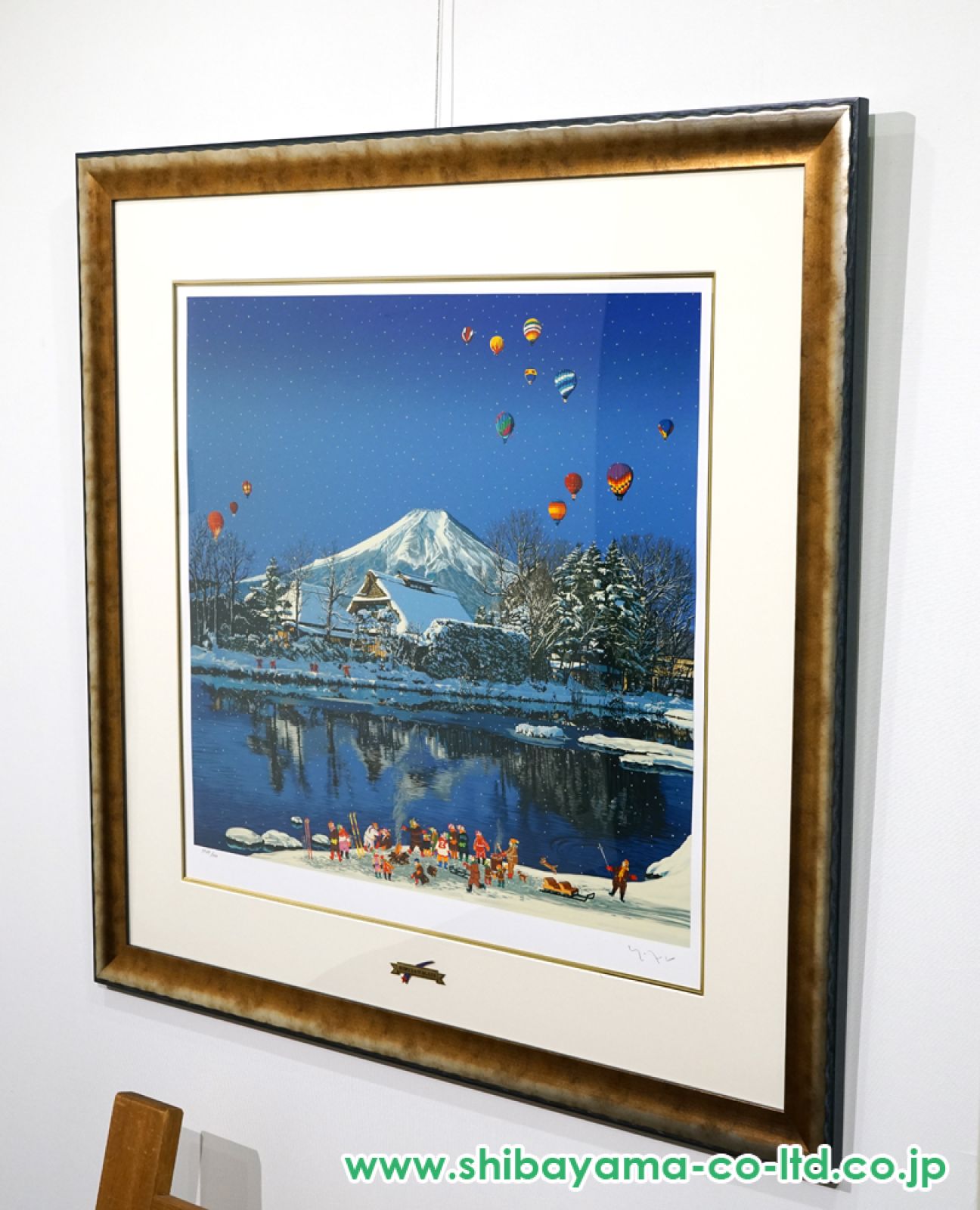 ヒロヤマガタ　日本のエッセンス（雪の富士） ヒロヤマガタ 日本のエッセンス 雪の富士（SP） | 絵画など美術