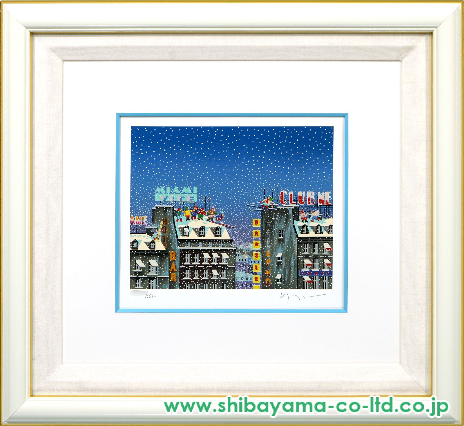 ヒロ・ヤマガタ「マイアミ・バイス」シルクスクリーン :: 絵画