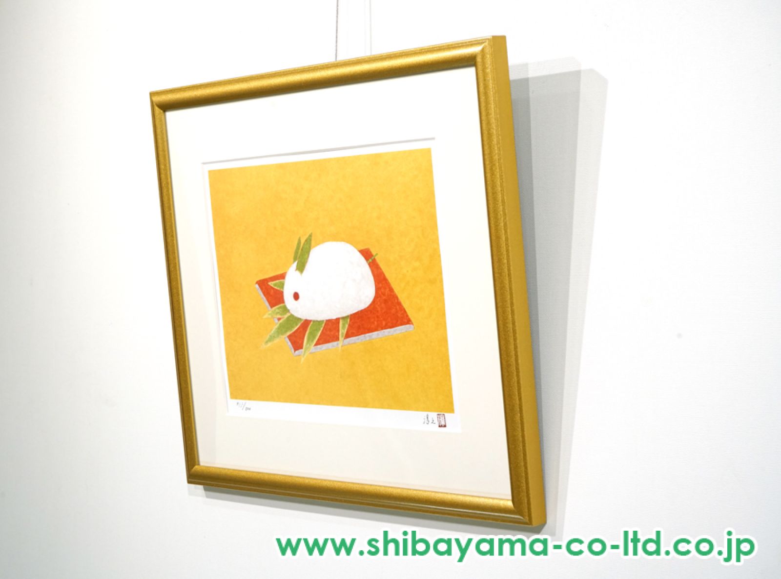 上村淳之「干支シリーズより『卯』」リトグラフ :: 絵画買取