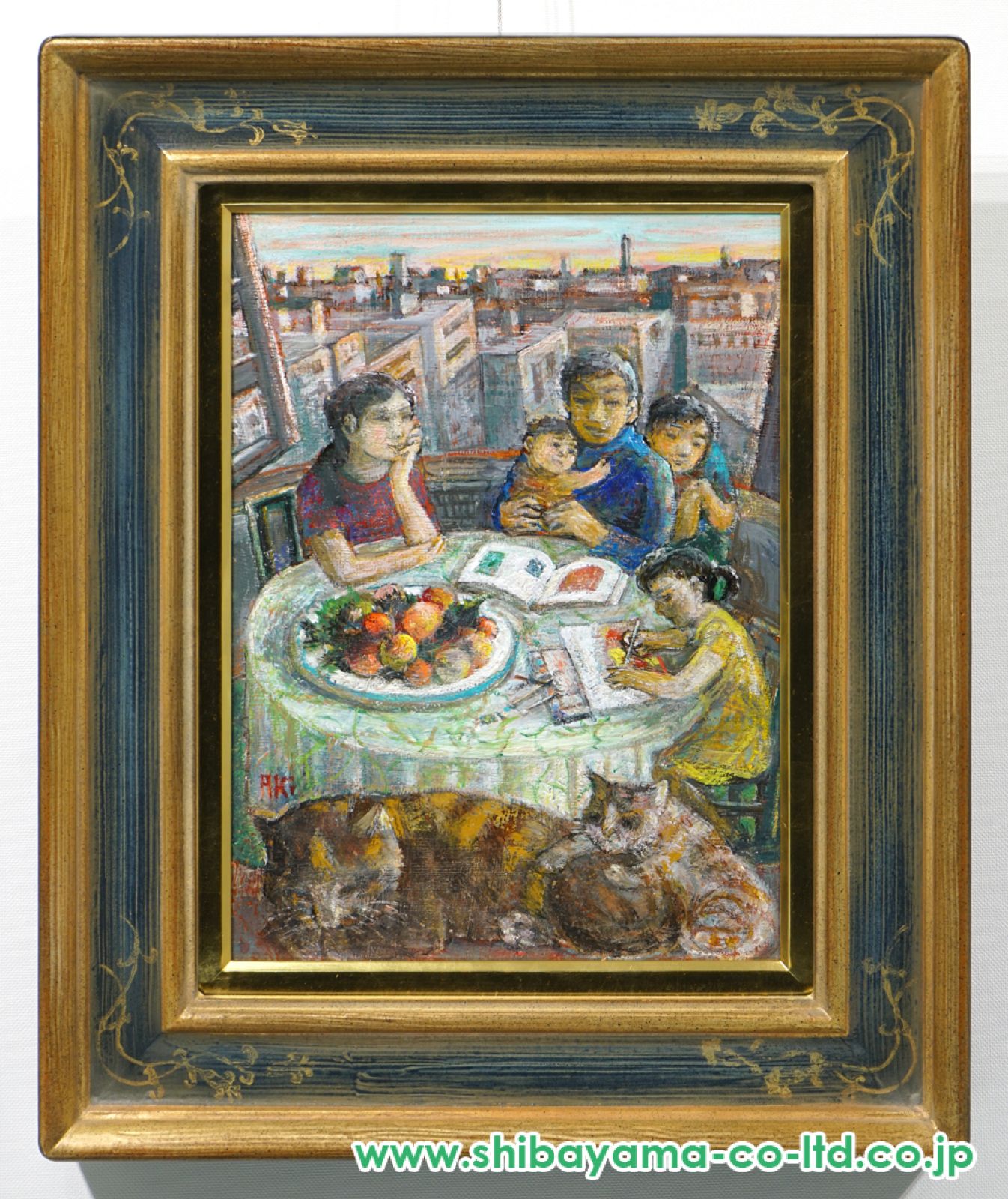 カンボジア産、絵画(油絵) 油絵 帆船 MA1269 : 絵画制作専門ユーラシアアート - 通販