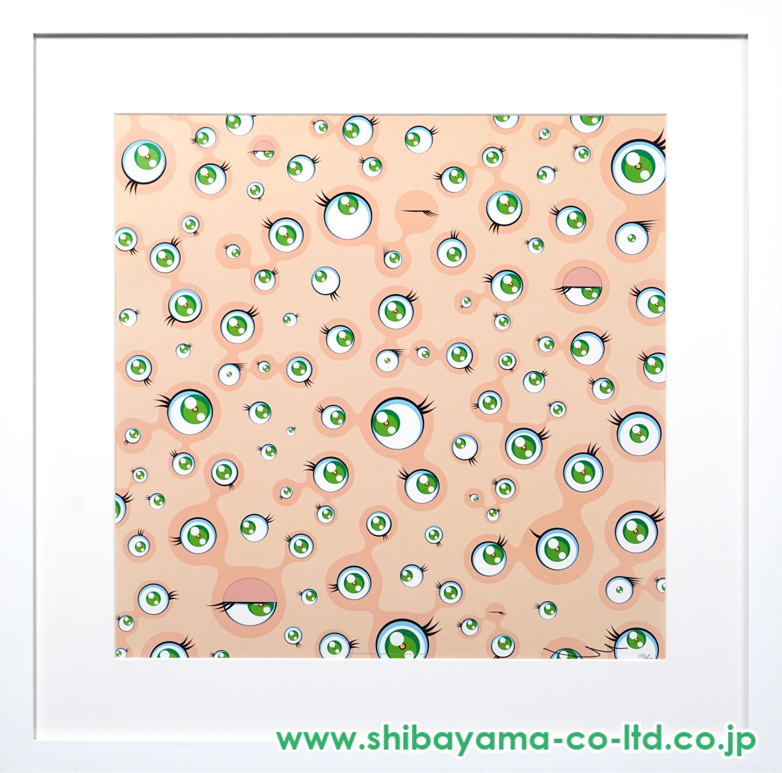 村上隆「Jellyfish Eyes」オフセット・リトグラフ :: 絵画買取