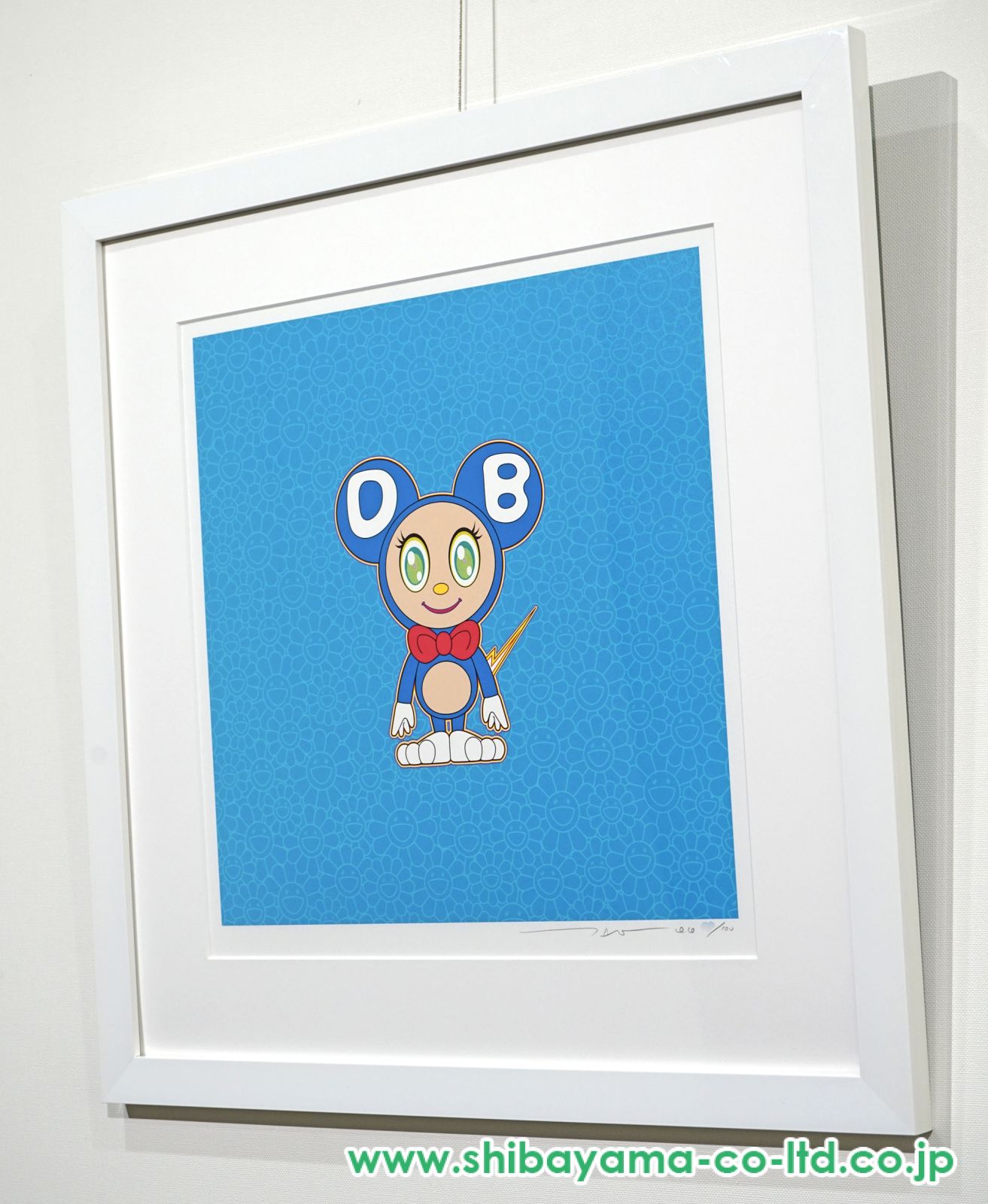村上隆「DOB 2020 Light BLUE」リトグラフ :: 絵画買取・販売