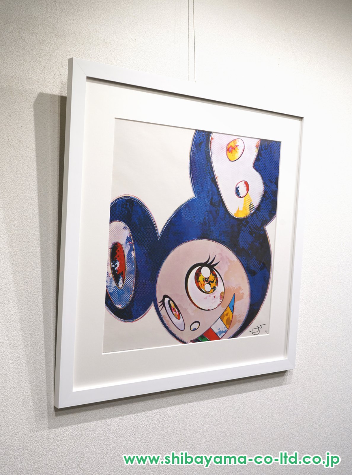 村上隆「And Then × 6 Blue」オフセット・リトグラフ :: 絵画買取