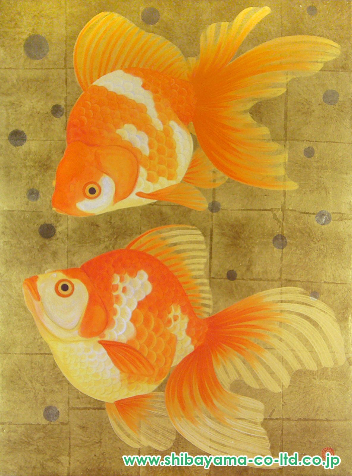 開運 金運 金 金魚 絵画 開運 金運 金 金魚 絵画