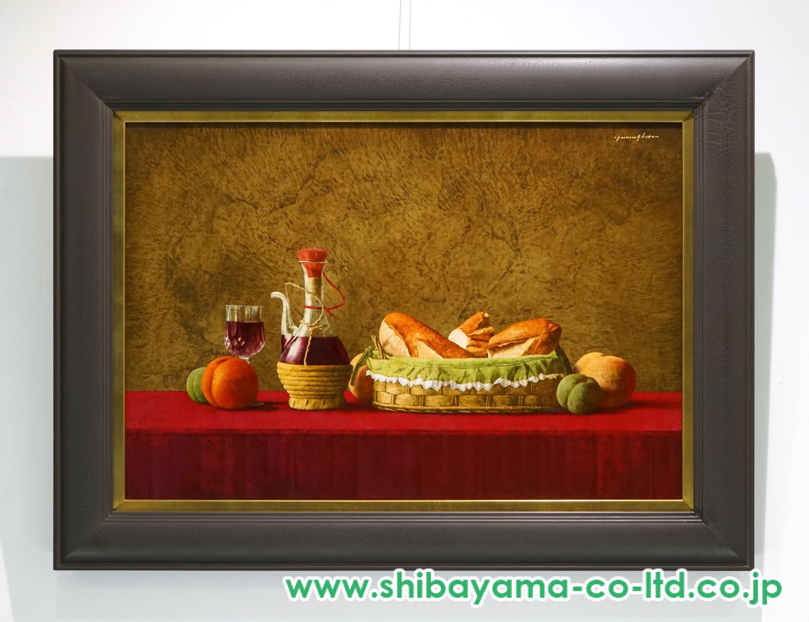 山下徹「静物」油彩 P20号 :: 絵画買取・販売 - シバヤマ