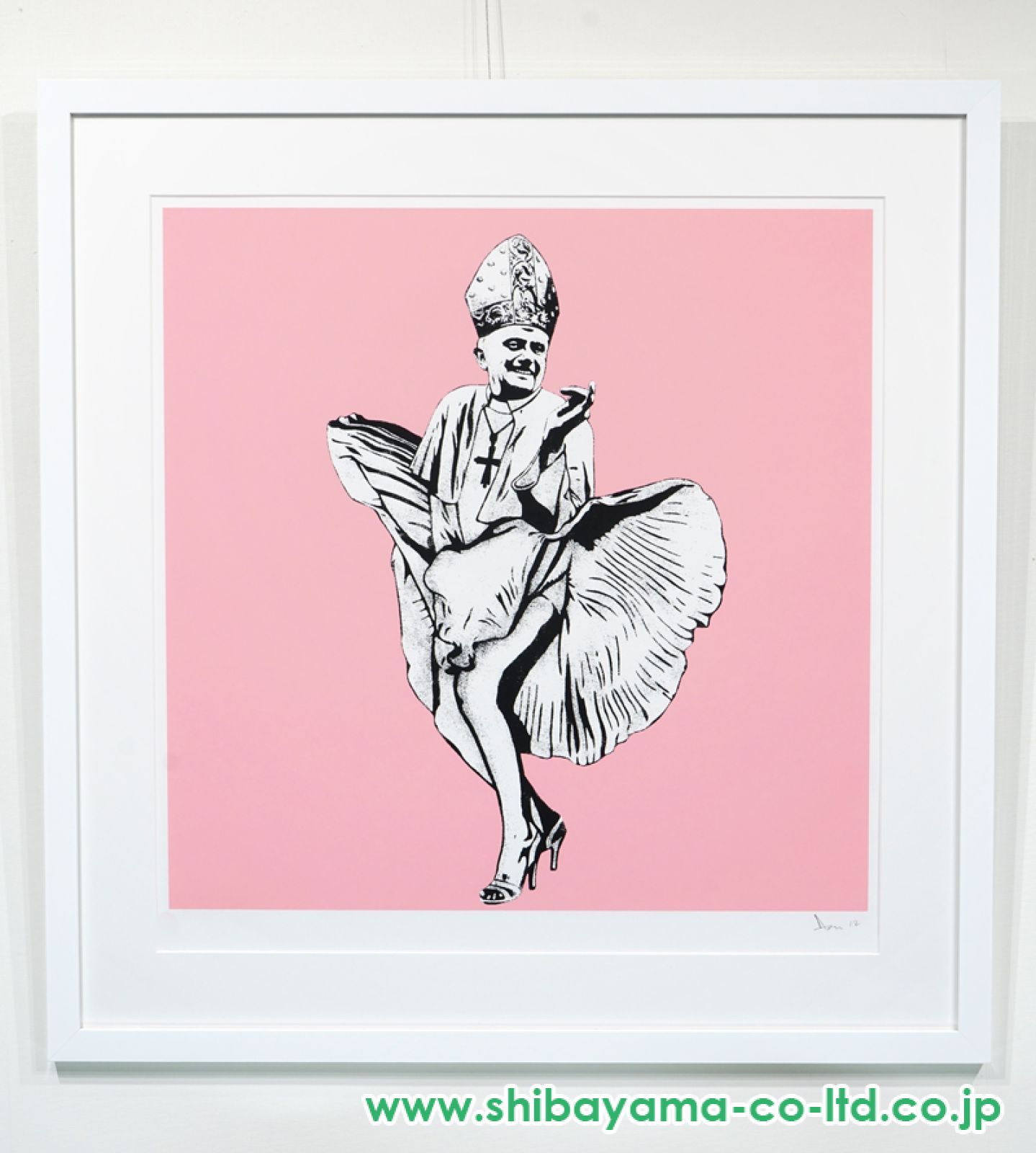 smileDOLK ドルク CHIEF シルクスクリーン アート DOLK ドルク CHIEF シルクスクリーン アート 額装（DOLK ドルク