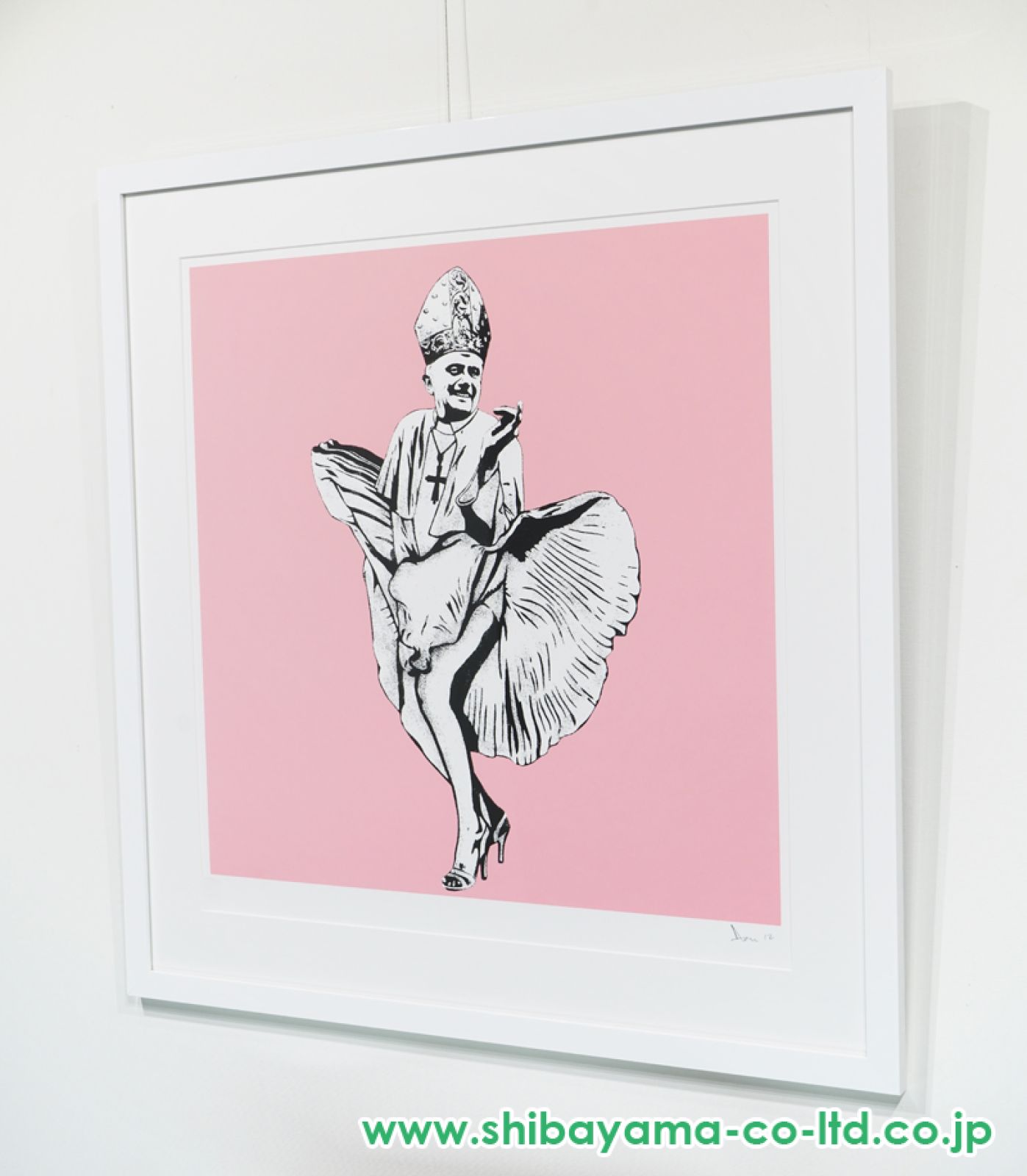 DOLK「POPE」シルクスクリーン :: 絵画買取・販売 - シバヤマ