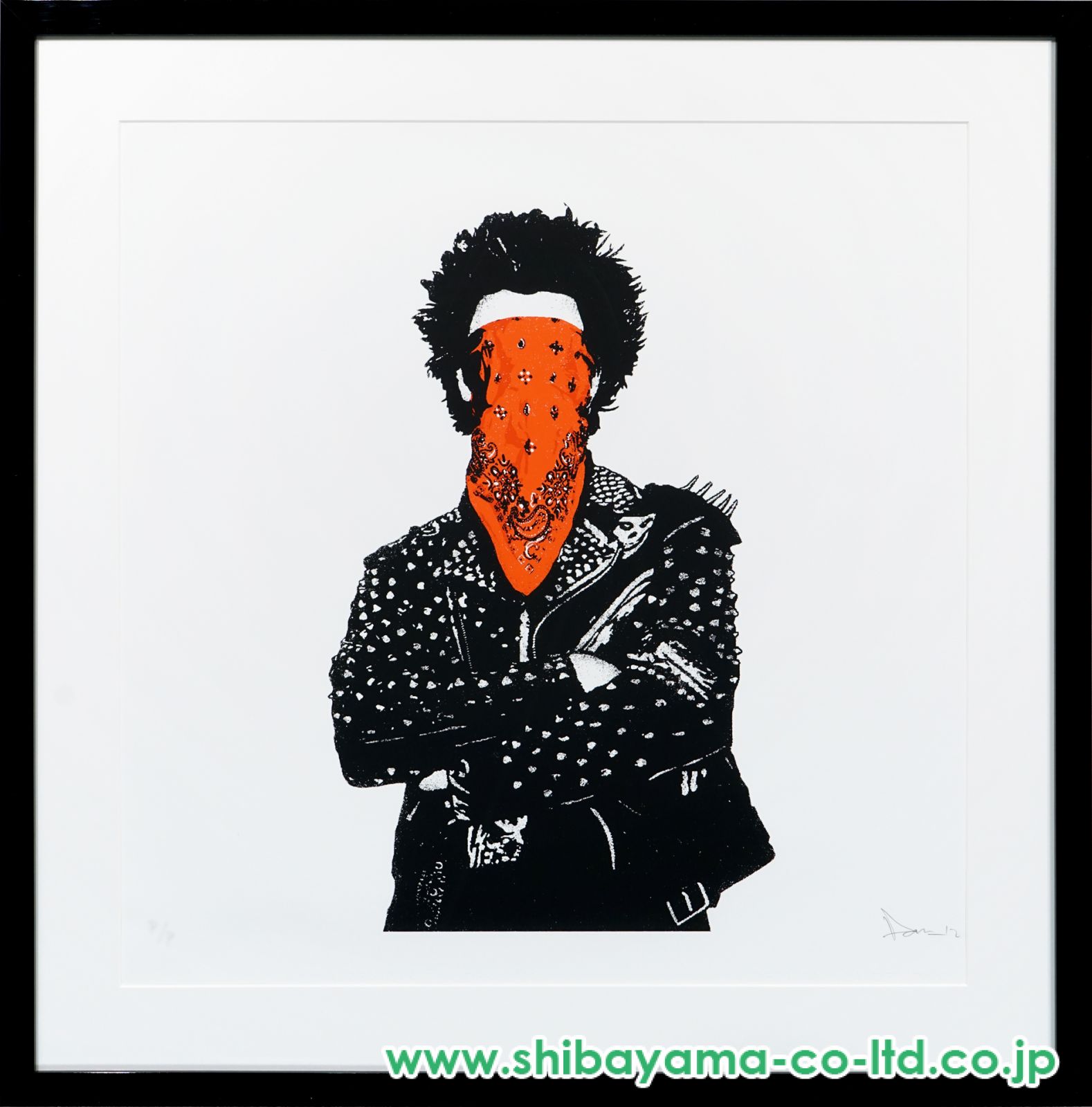 DOLK ストリートアート シルクスクリーンプリント 14442_403119402f10bb4b84a1e044