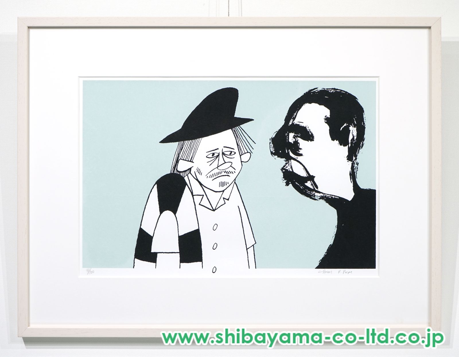 花井祐介「Untitled」シルクスクリーン :: 絵画買取・販売