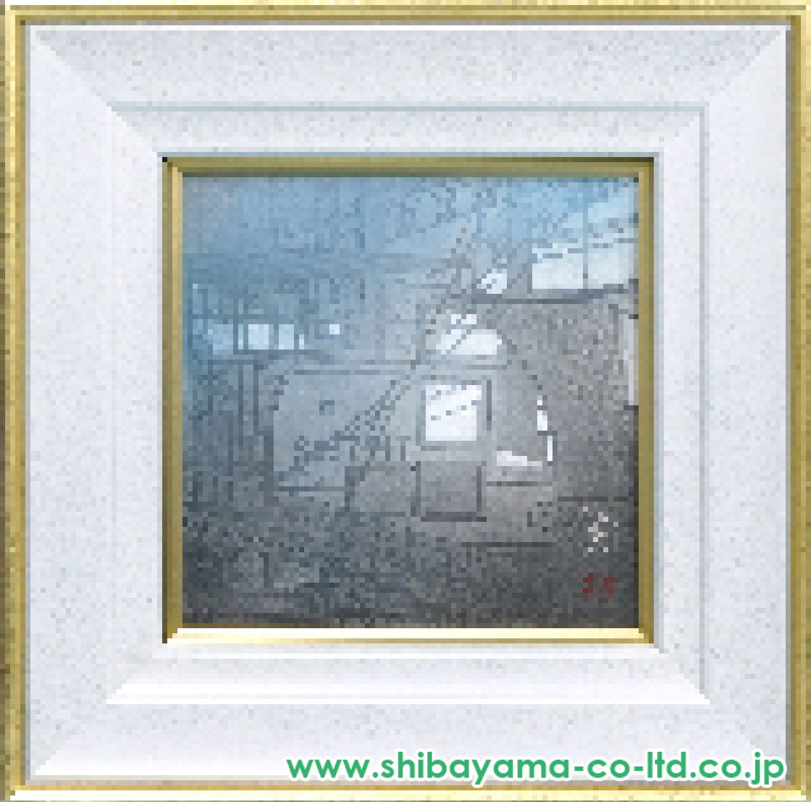 田渕俊夫「泊」日本画 :: 絵画買取・販売 - シバヤマ