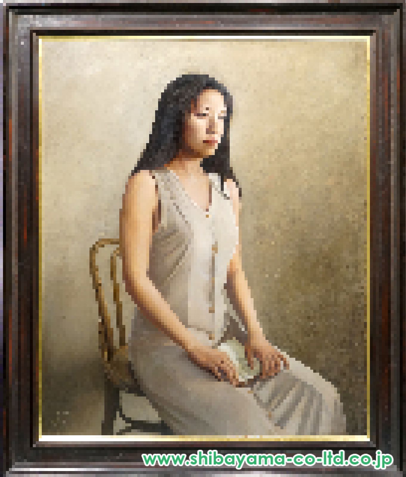 諏訪敦「Untitled 「無題」」油彩 :: 絵画買取・販売 - シバヤマ