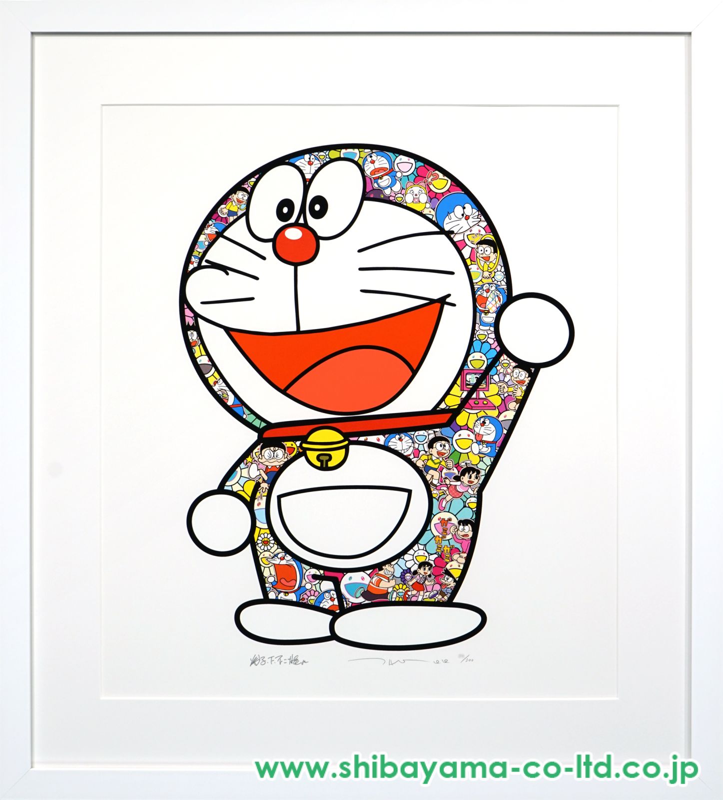 ドラえもん シルクスクリーン ポスター HOP 14605_7e48fb989ea03a8ce1c0e237