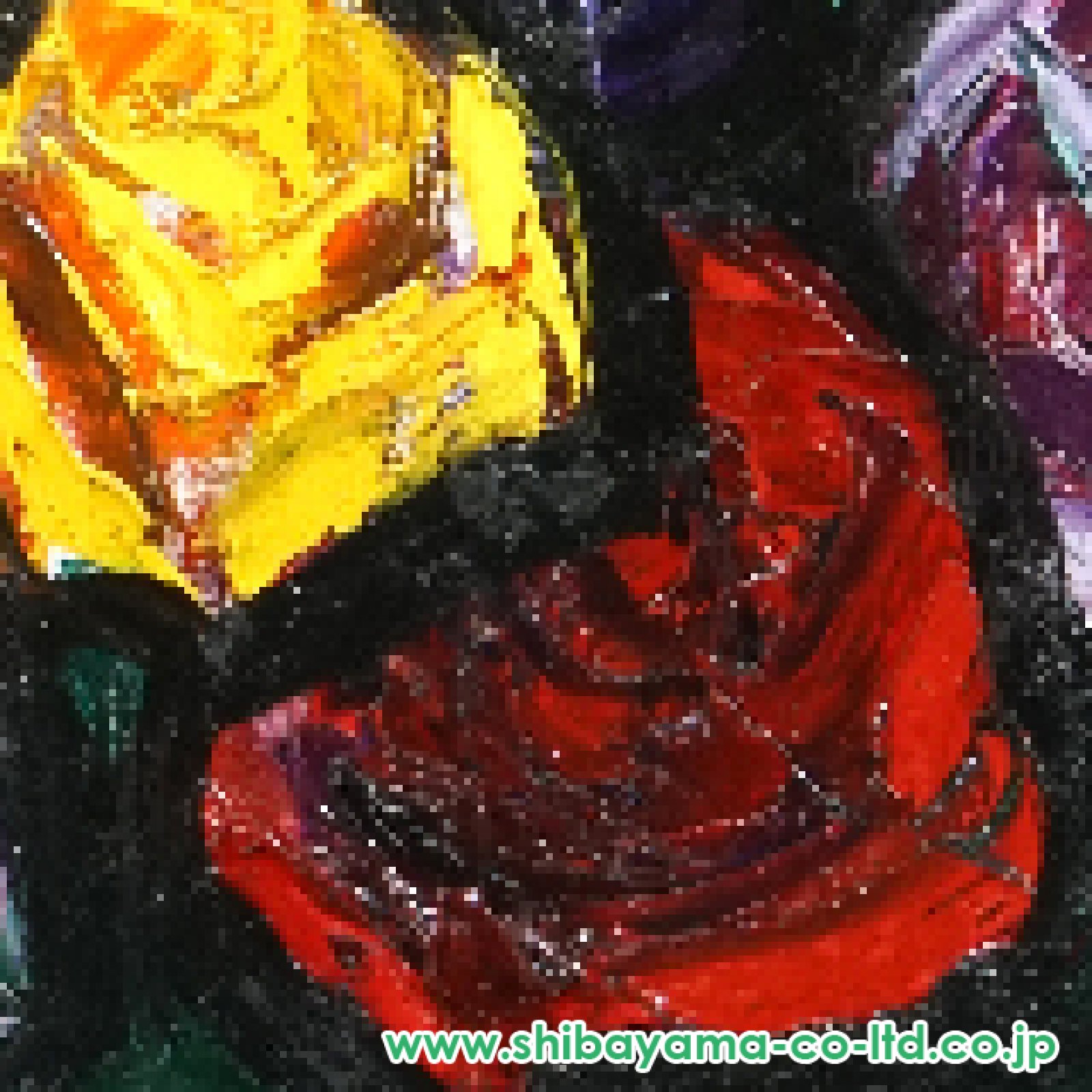 林武「花」油彩 8号 :: 絵画買取・販売 - シバヤマ