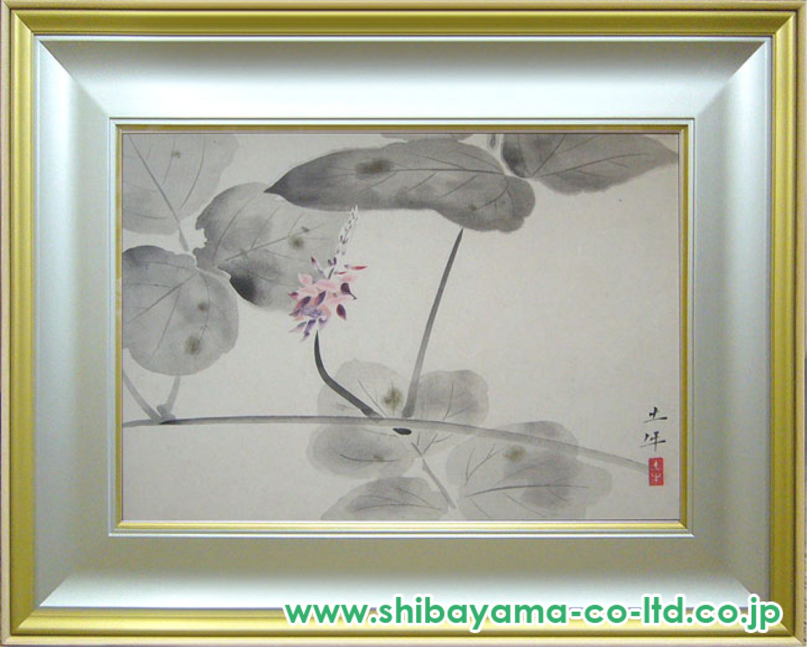 送料込み　奥村土牛　版画 奥村土牛 『 富士 』 木版画 版画 風景画 奥村土牛画伯白寿記念