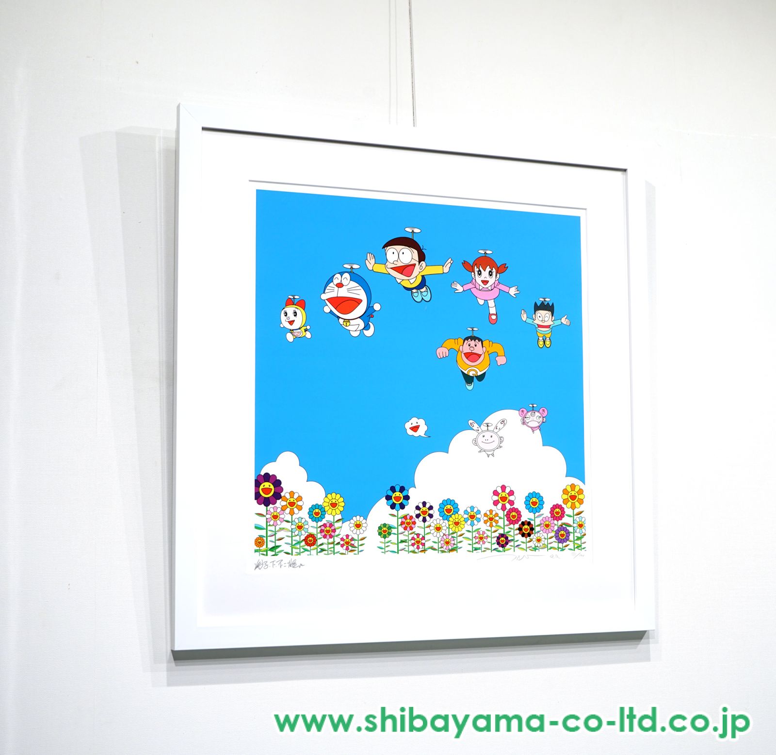 村上隆 版画 ぼくと弟とドラえもんとの夏休み ぼくと弟とドラえもんとの夏休み（版画）村上隆 100枚限定