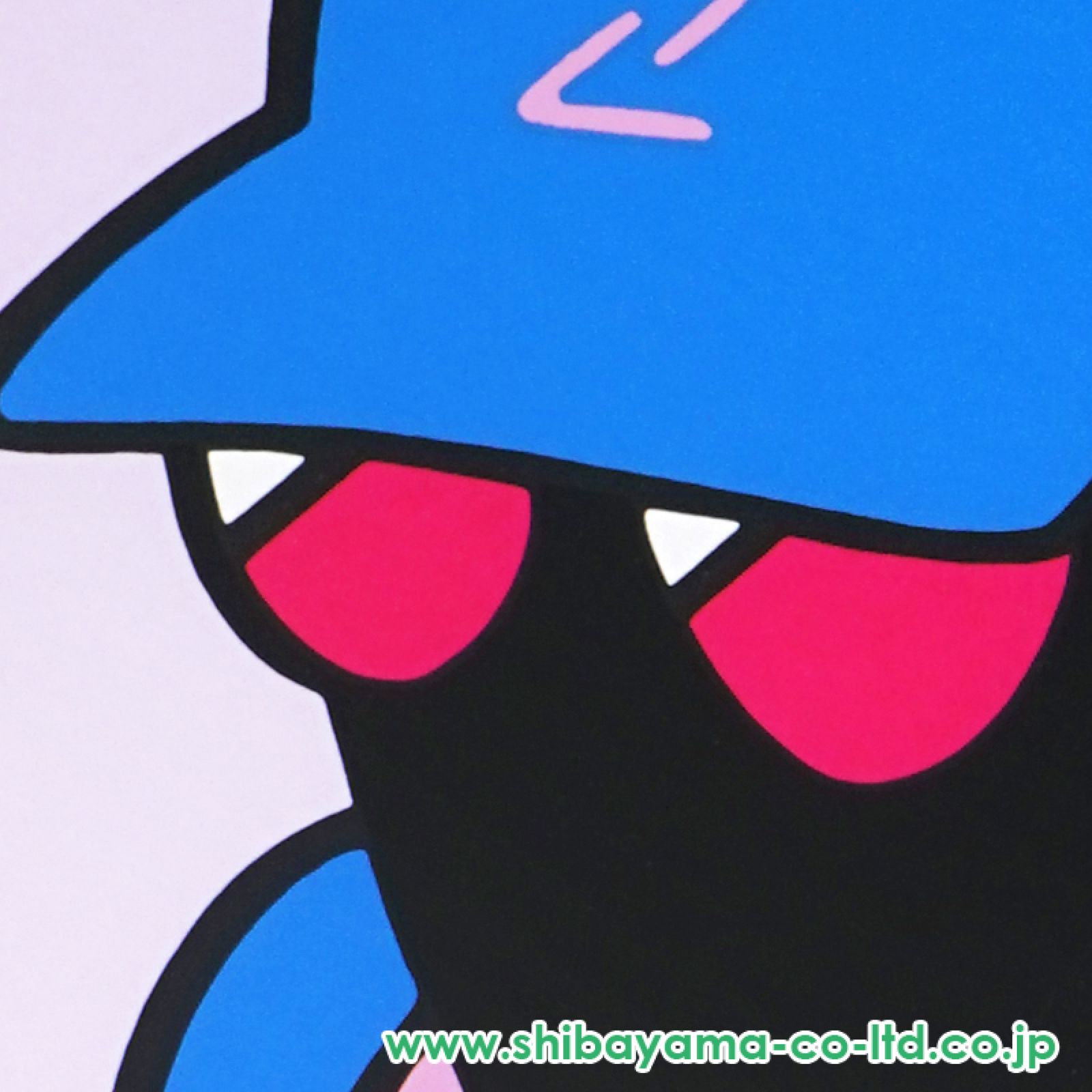 谷口小夏 minor role(green) 2021 シルクスクリーン 谷口小夏「minor role（ピンク）」スクリーンプリント :: 絵画