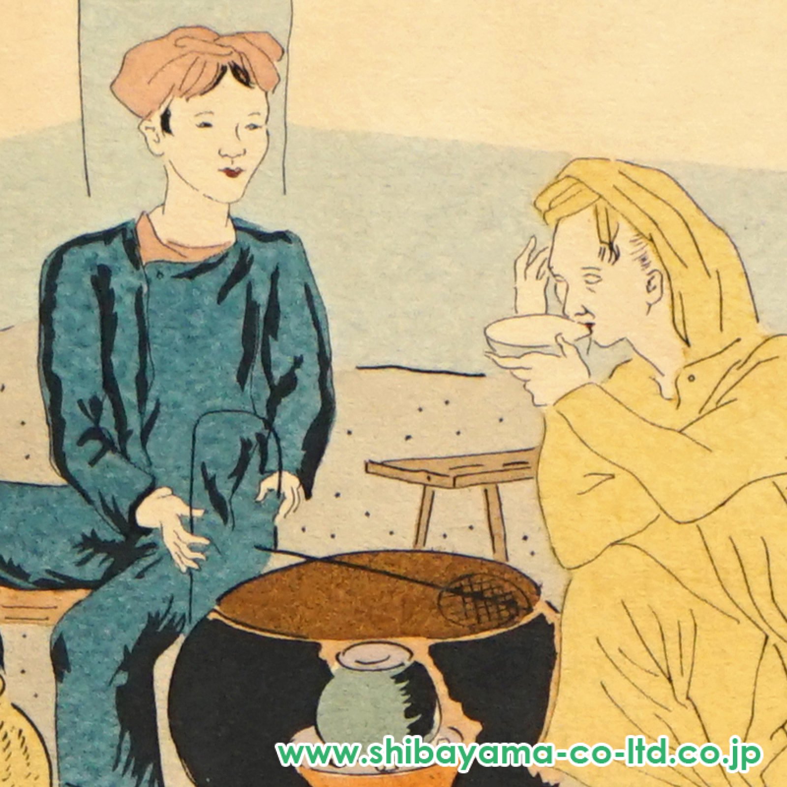 藤田嗣治「中毒に就てより『PL.8』」リトグラフ :: 絵画買取・販売