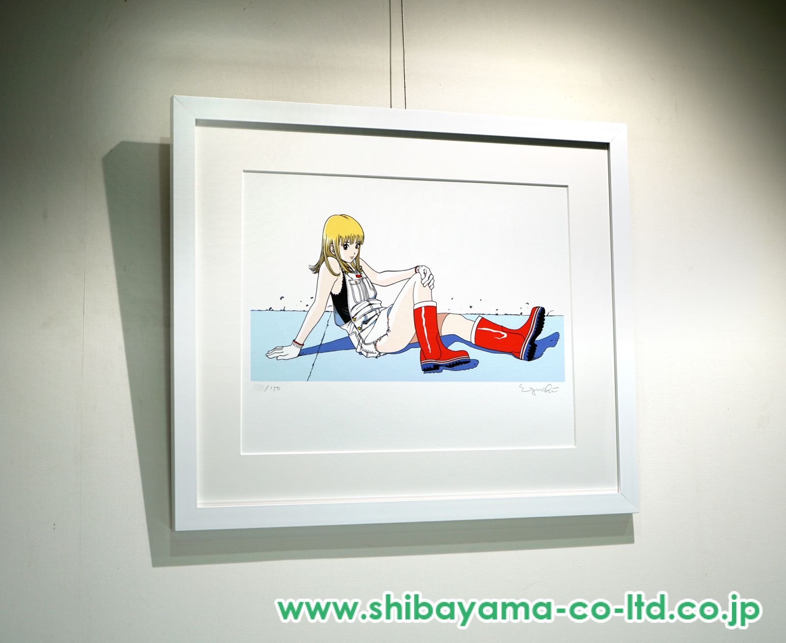 値下げ！江口寿史　ストップ！！ひばりくん！　ジクレー 肌触りがいい 値下げ！江口寿史 ストップ！！ひばりくん