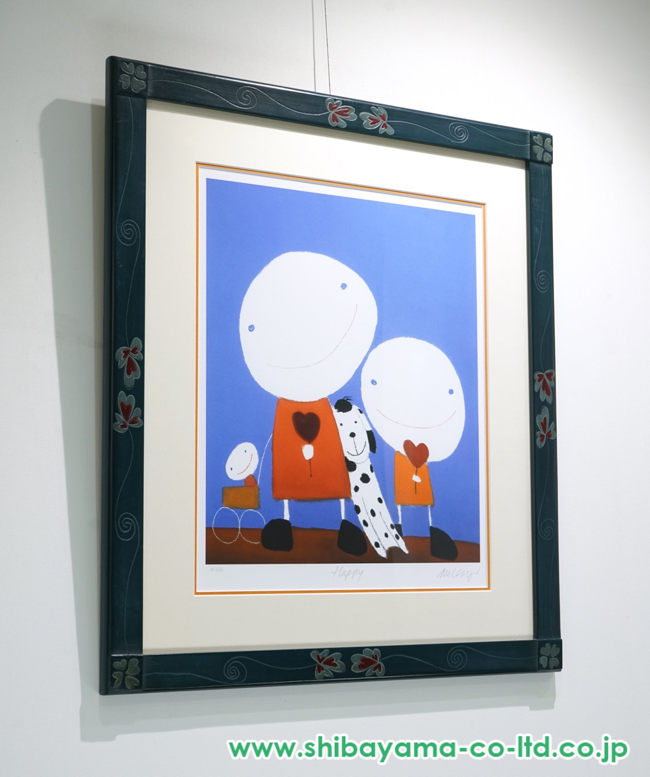 絵画 HAPPY 小さいサイズの絵画 「心の森が 輝く時間」 (Denny Horimizu