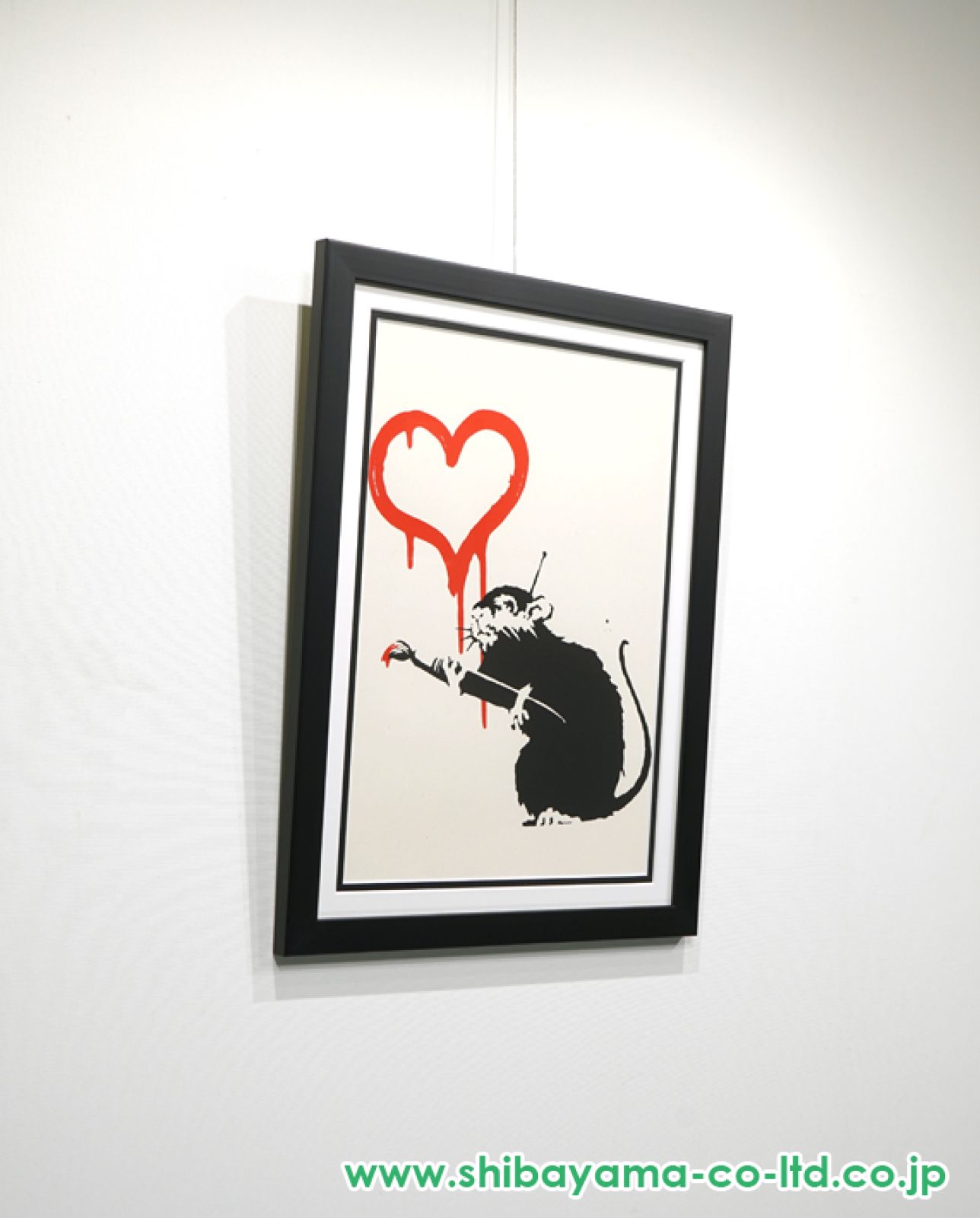 バンクシー Banksy Tank love エスタンプリトグラフ バンクシー Banksy Tank love エスタンプリトグラフ バンクシー