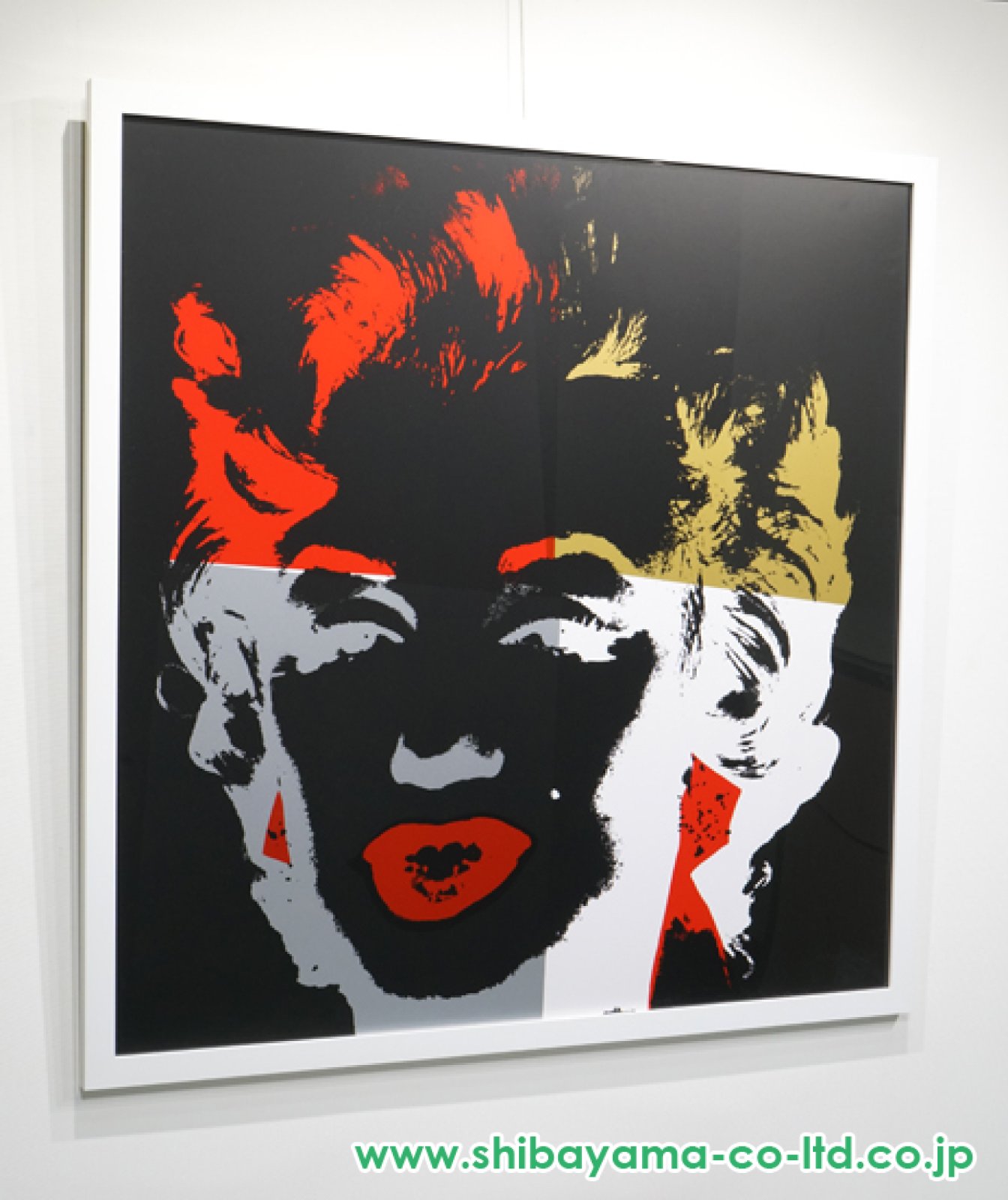 Sunday B/ゴールデンマリリン/限定2000枚/証明書/ウォーホル Sunday B/ゴールデンマリリン/限定2000枚/証明書/ウォーホル