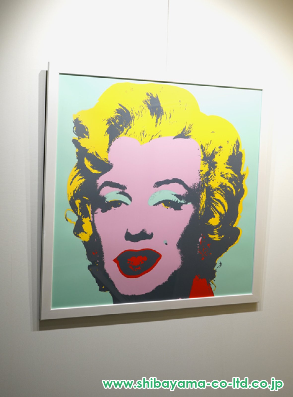 アンディ・ウォーホル「マリリン・モンロー 11.23」シルク