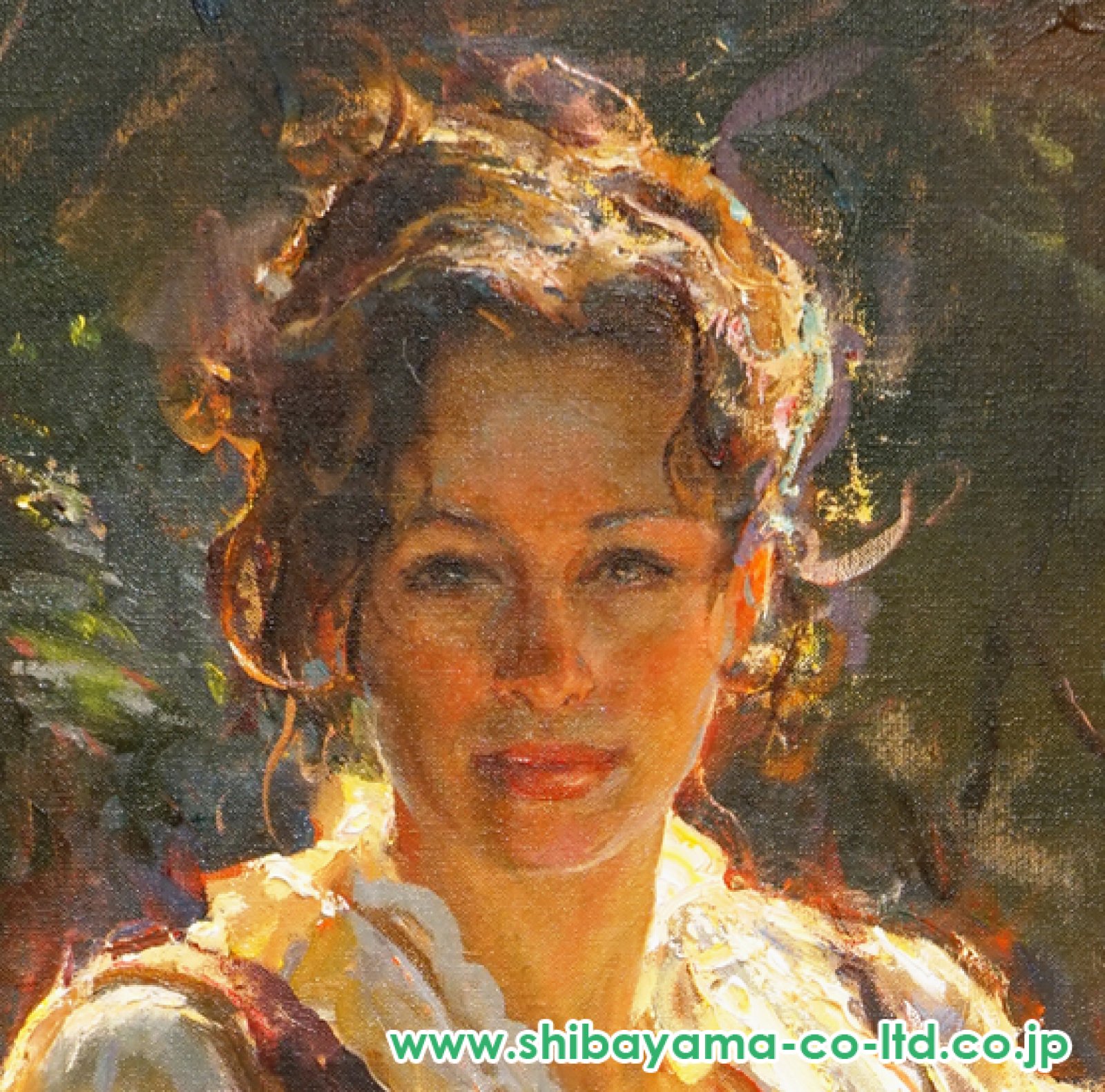 ダニエル・F.ゲァハルツ(Daniel F.Gerhartz) 「母の掌」油彩 60