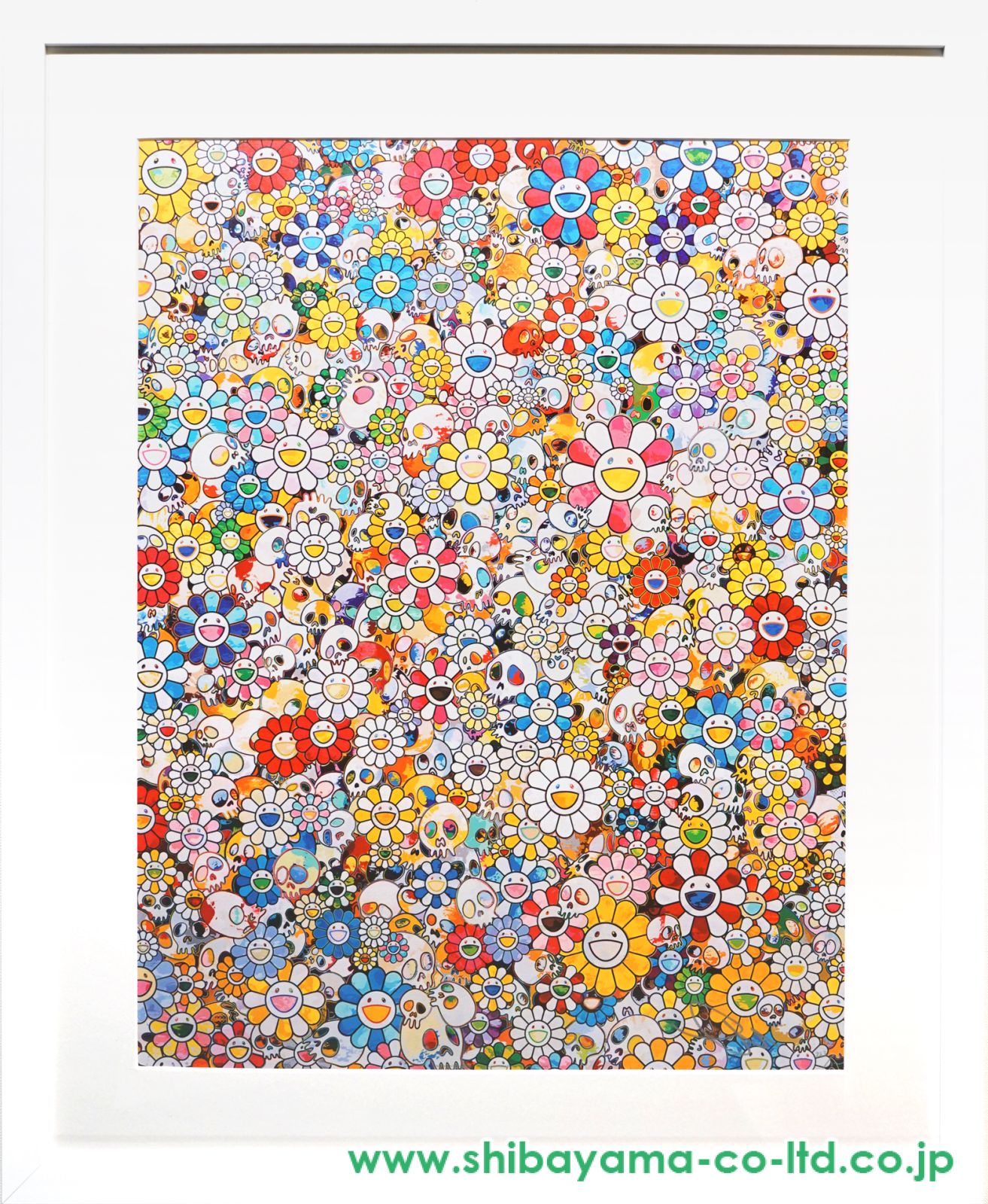 村上隆　リトグラフ　「HOLLOW」 村上隆 Hollow BLACK | 絵画など美術品の販売と買取 | 東京