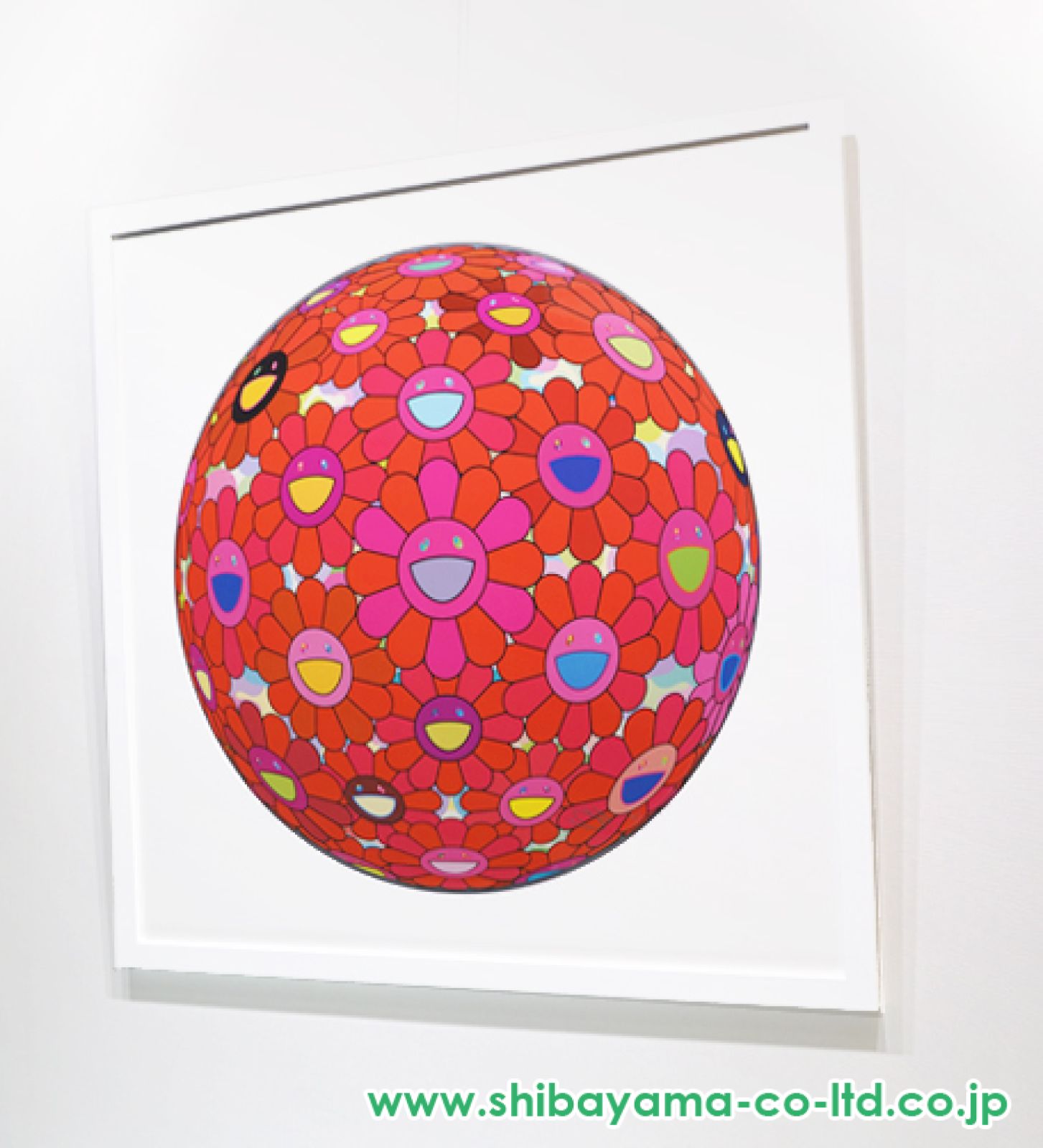 村上隆「心をささげましょう」オフセットプリント :: 絵画買取