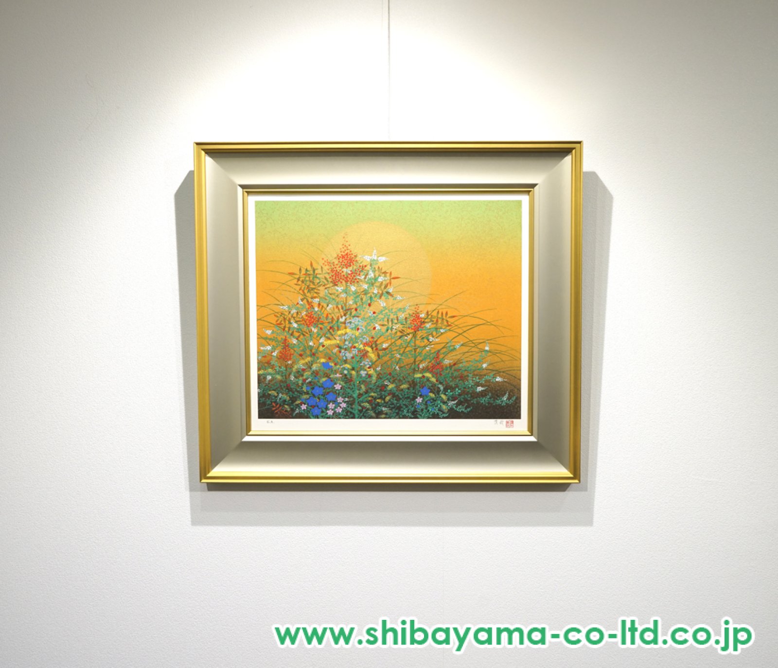 石踊達哉「月あかり」リトグラフ :: 絵画買取・販売 - シバヤマ