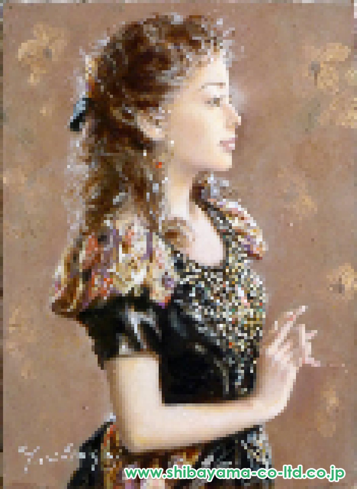 日高康志「啓」油彩 4号 :: 絵画買取・販売 - シバヤマ