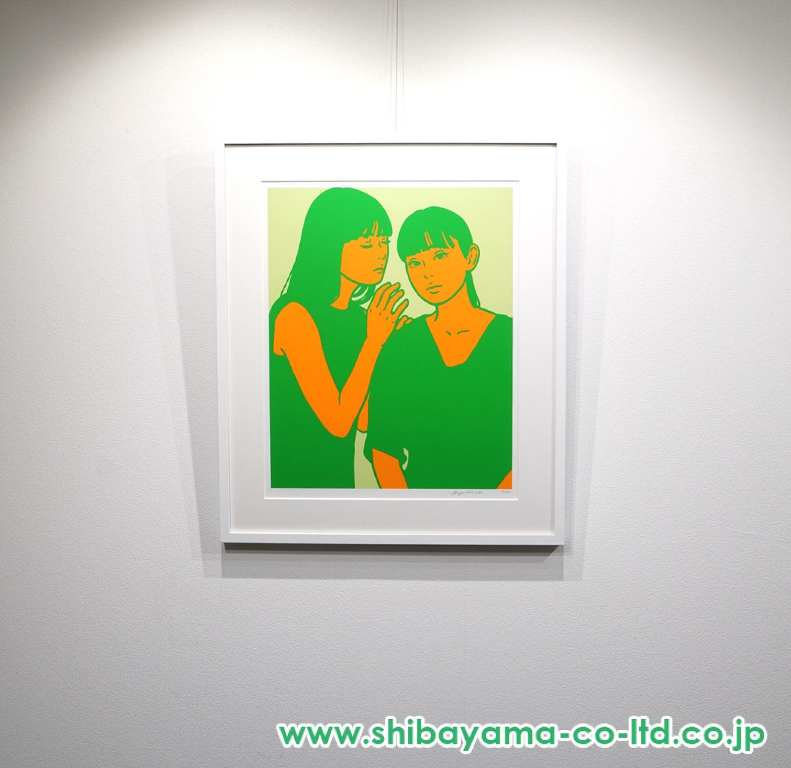 KYNE「Untitled : K」シルクスクリーン :: 絵画買取・販売