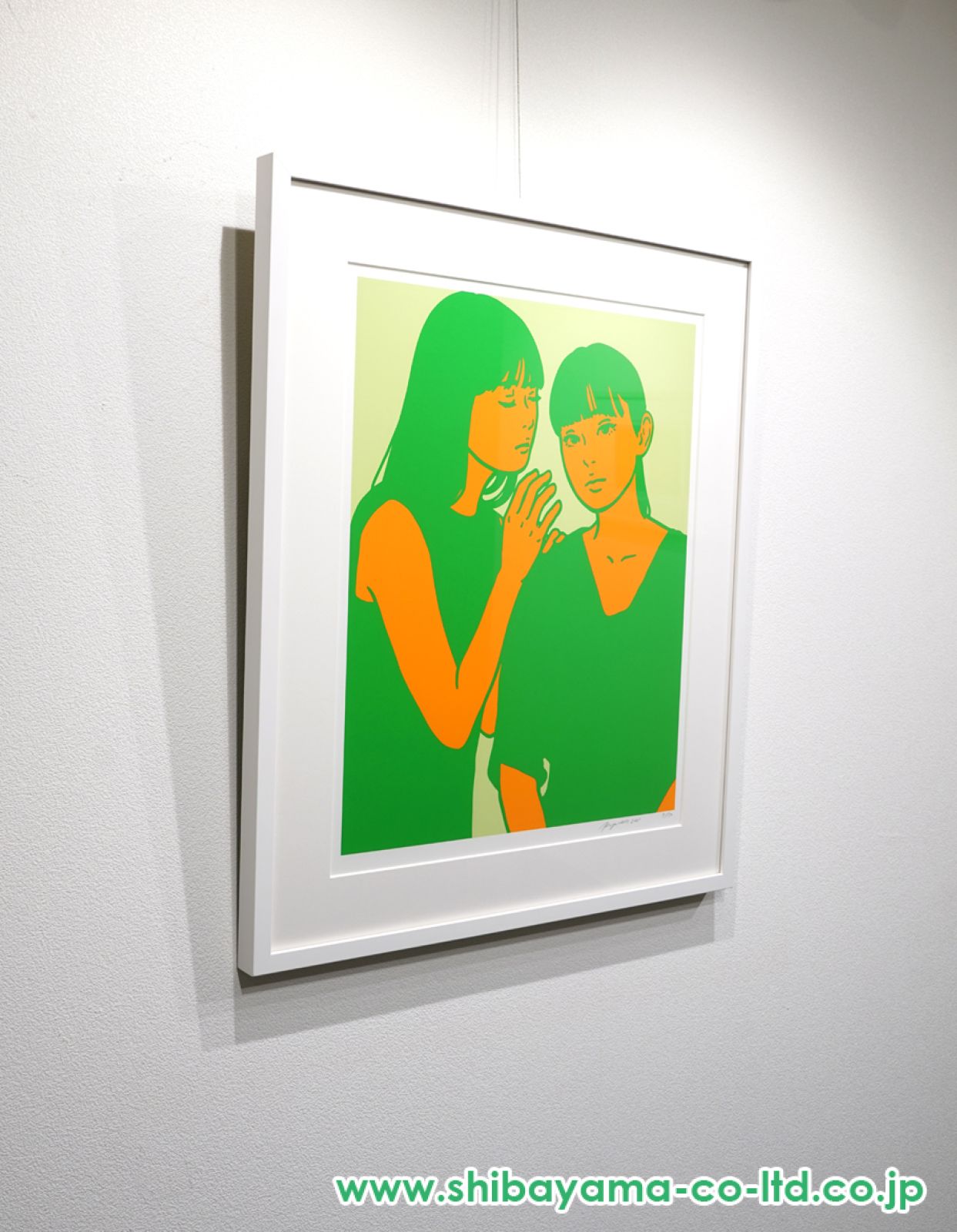 zingaro Kyne Untitled：C サイン付 シルクスクリーン作品 11月15日(日)10時より KYNEさんの版画をTonari no Zingaroで販売
