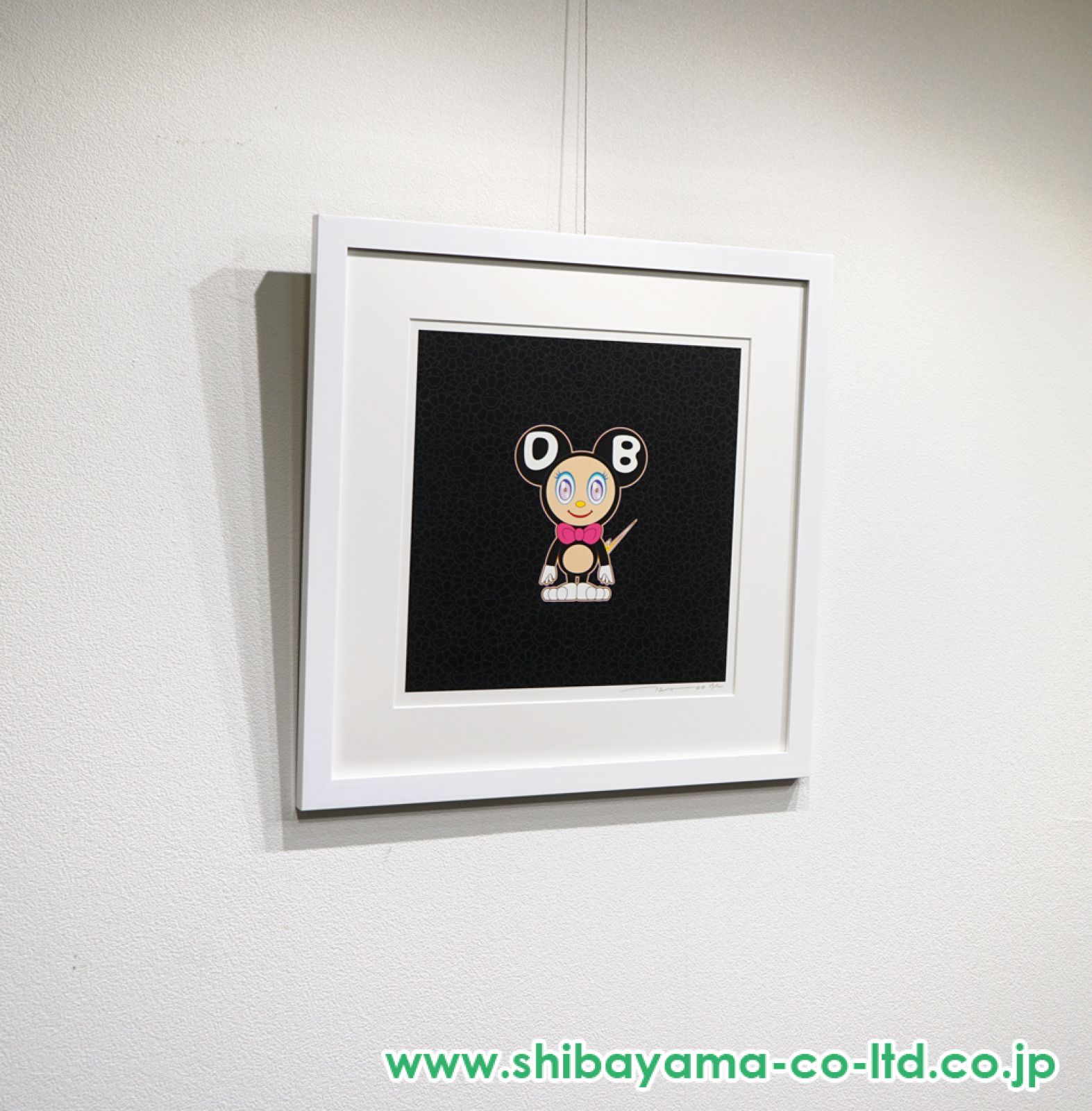 村上隆 DOB 2020 Blackカイカイキキ 額装 村上隆 DOB 2020 BLACK | 絵画など美術品の販売と買取 | 東京