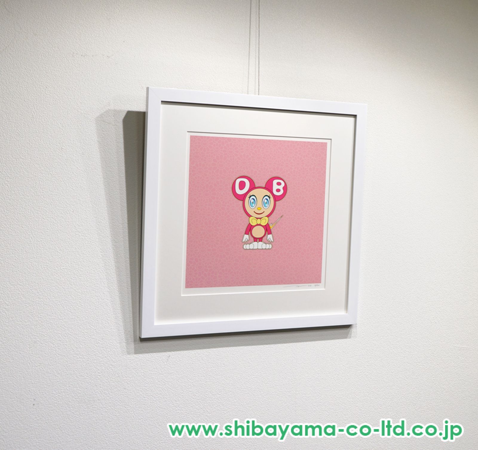 村上隆 DOB2020版画 ピンク完売品 100枚限定 kaikaikiki送込 模写】村上隆 TAKASHI MURAKAMI DOB 2020 Pink カイカイキキ