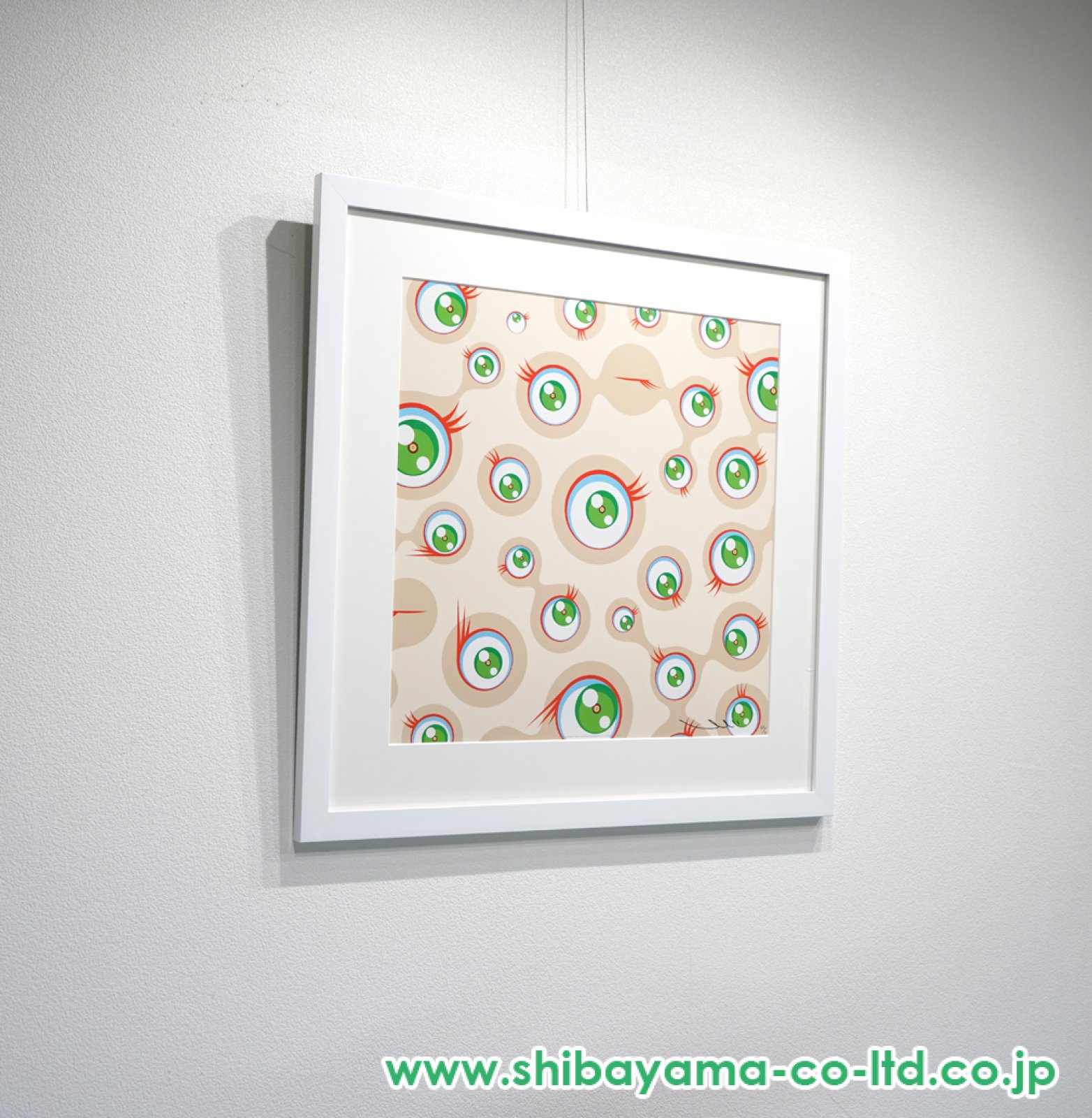 村上隆「Jellyfish eyes Cream（めめめのくらげ クリーム