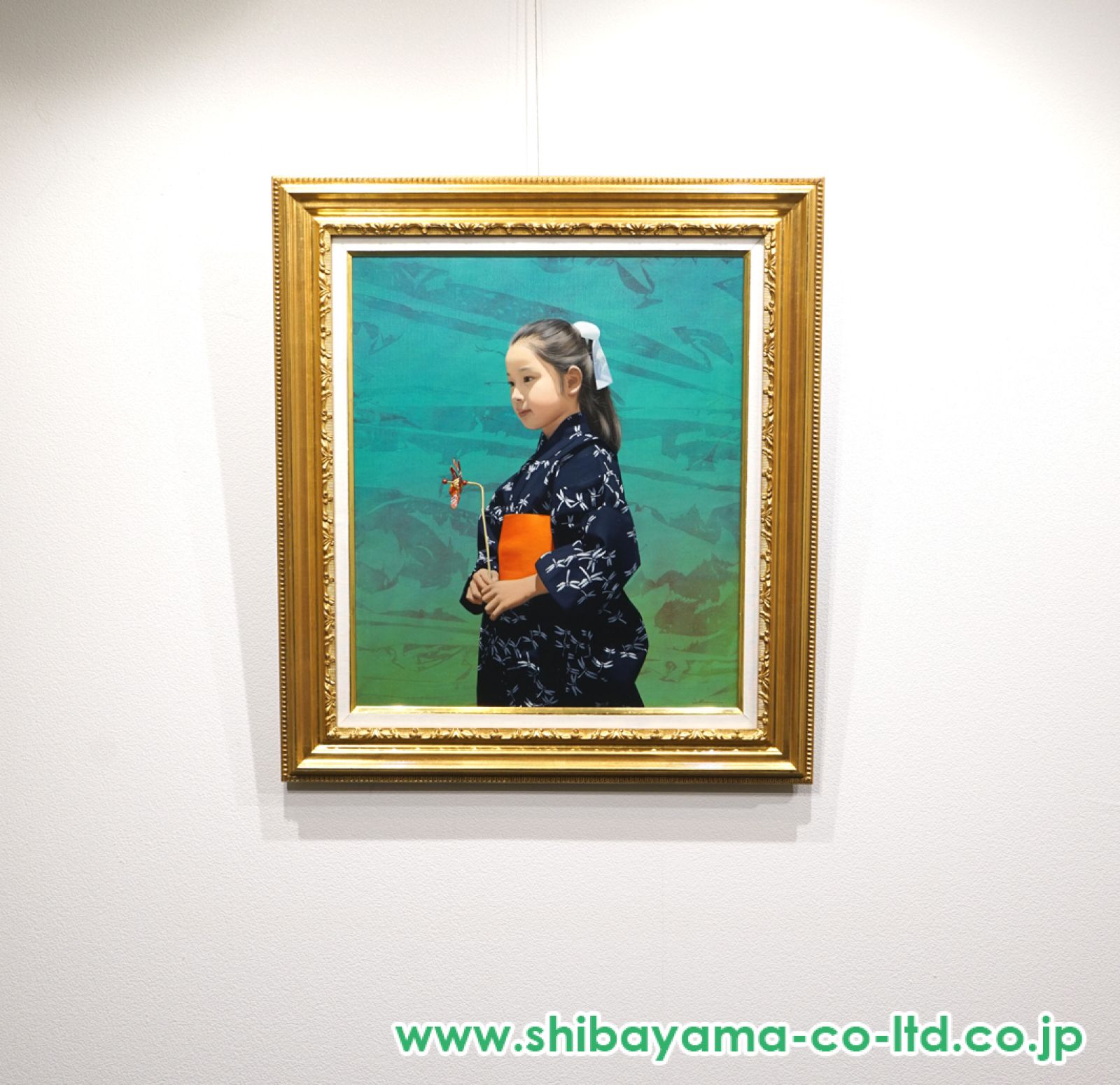 清水悦男、★秋麗、希少な画集より、新品高級額・額装付 憧憬の杜を往く 清水悦男 洋画展】 岡山天満屋美術画廊にて 開催