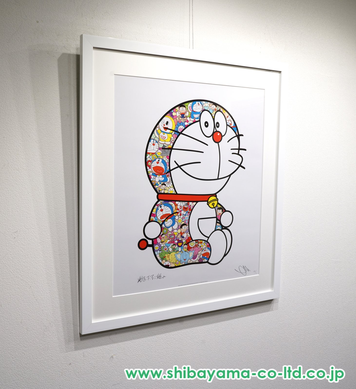 村上隆「おすわりドラえもん「毎日がお祭りだ!」」オフセット