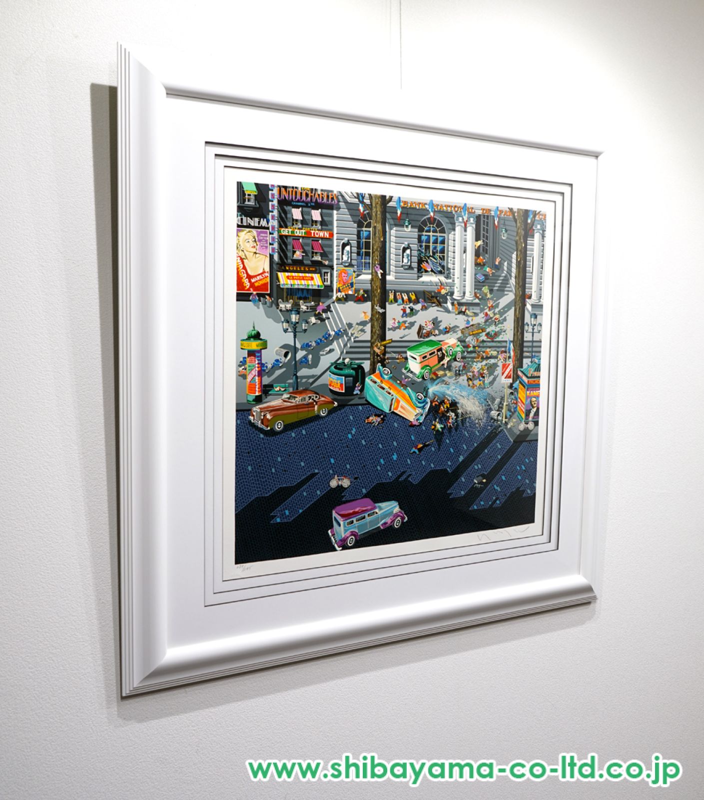 ヒロ・ヤマガタ「泥棒Ⅱ」シルクスクリーン :: 絵画買取・販売
