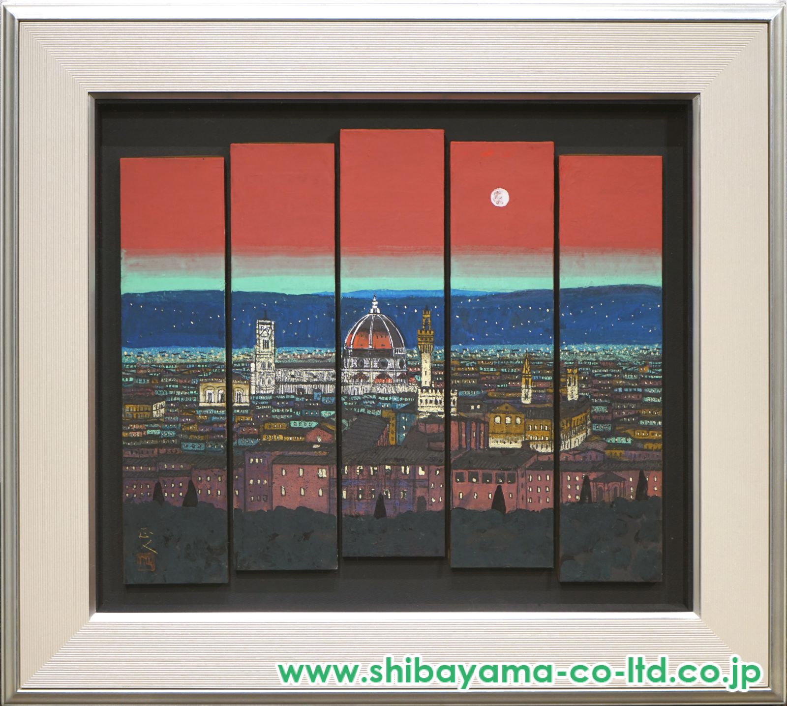 柳沢正人 「フィヨルドの大地」 日本画 絵画 楽天市場】絵画 柳沢正人 日本画 『フィヨルドの大地』 川 橋 滝