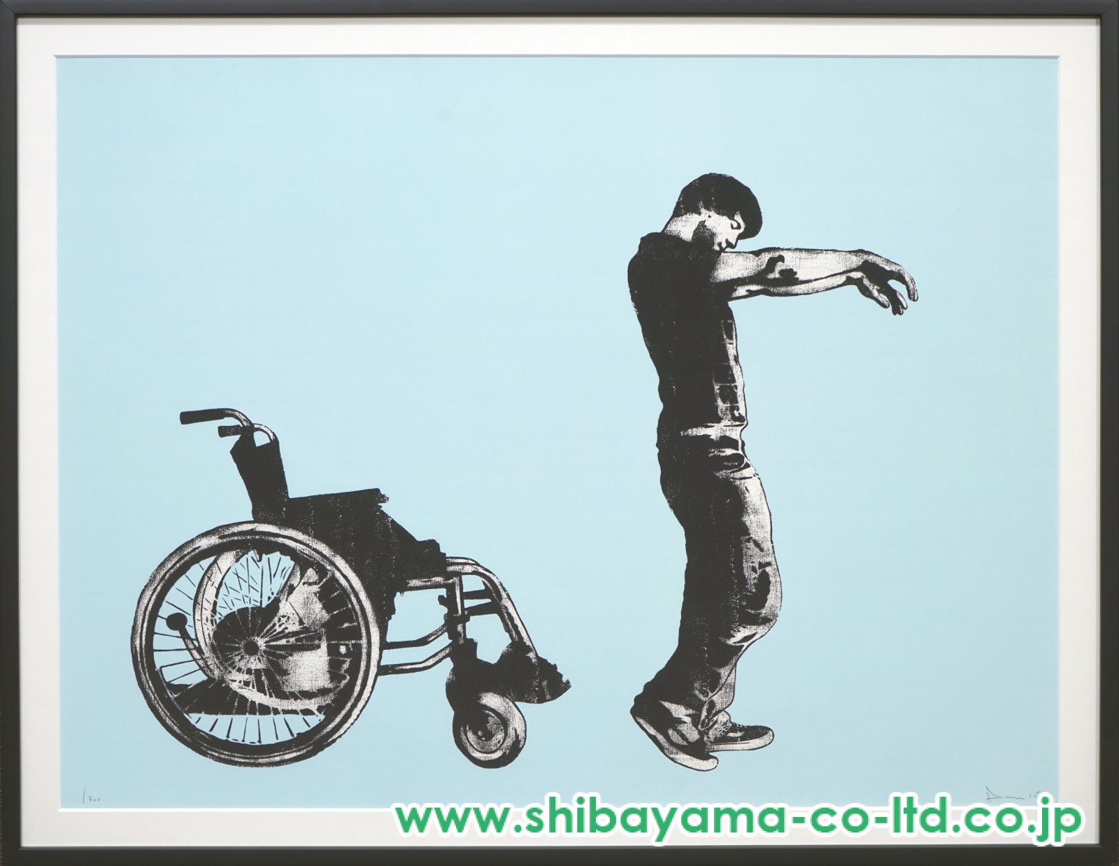 DOLK「SLEEPWALKER」シルクスクリーン :: 絵画買取・販売 - シバヤマ