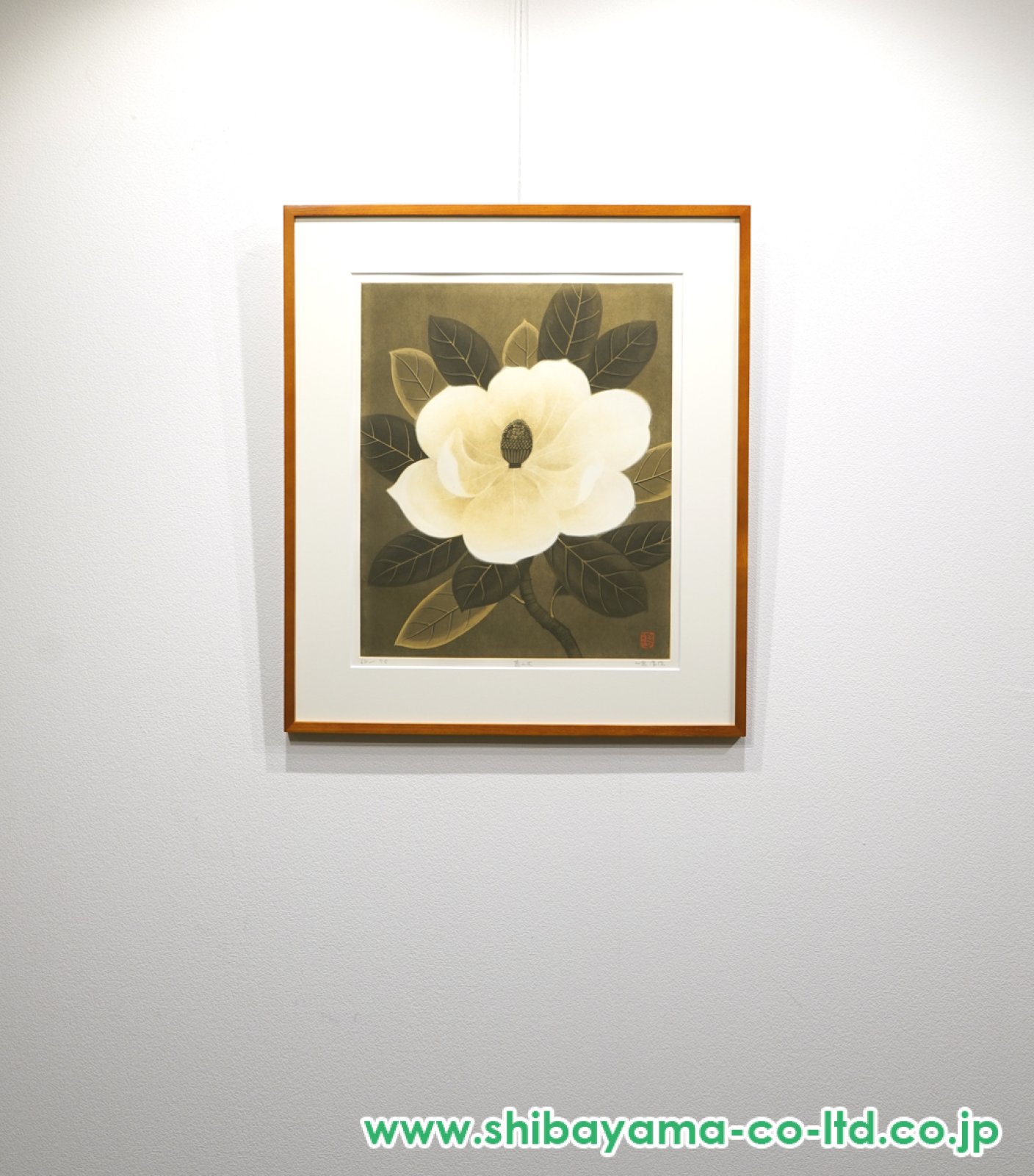 小泉淳作「泰山木（D）」エッチング :: 絵画買取・販売 - シバヤマ