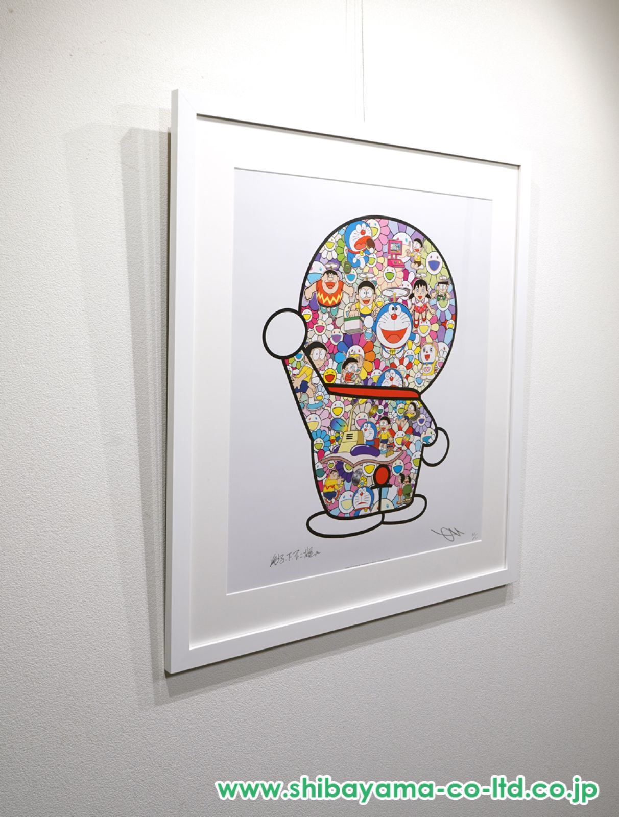 村上隆「ドラえもん 友達との時間」オフセットプリント :: 絵画