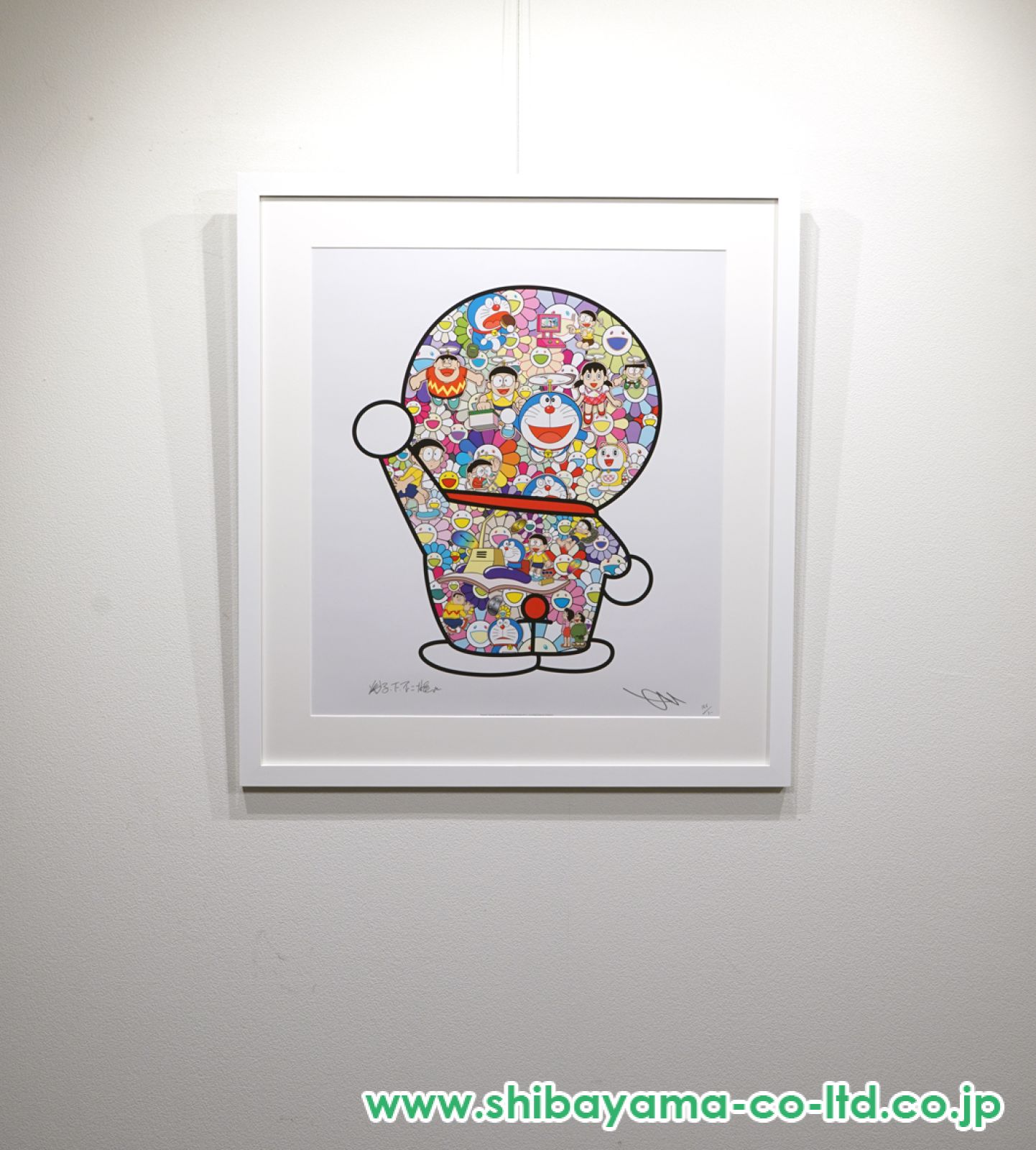 レア物！村上隆　模写　版画　ドラえもん 友達との時間 ドラえもん 放送 時間 移動 レア物!村上隆 模写 版画 ドラえもん
